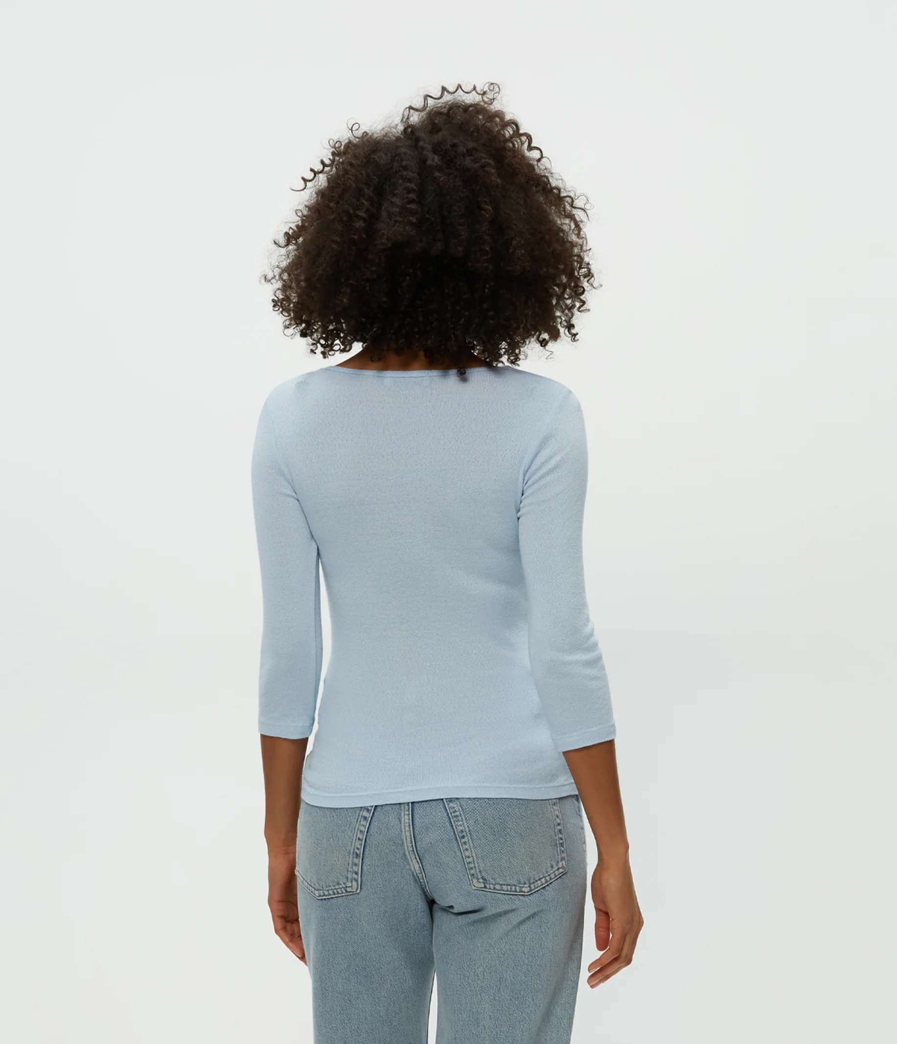 Angelina Shine V-Neck Tee - Image 28