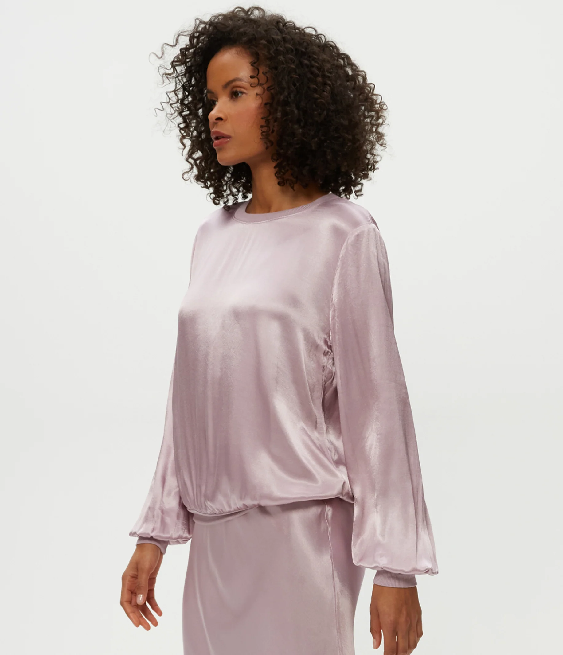 Ariel Satin Sweatshirt - Image 3