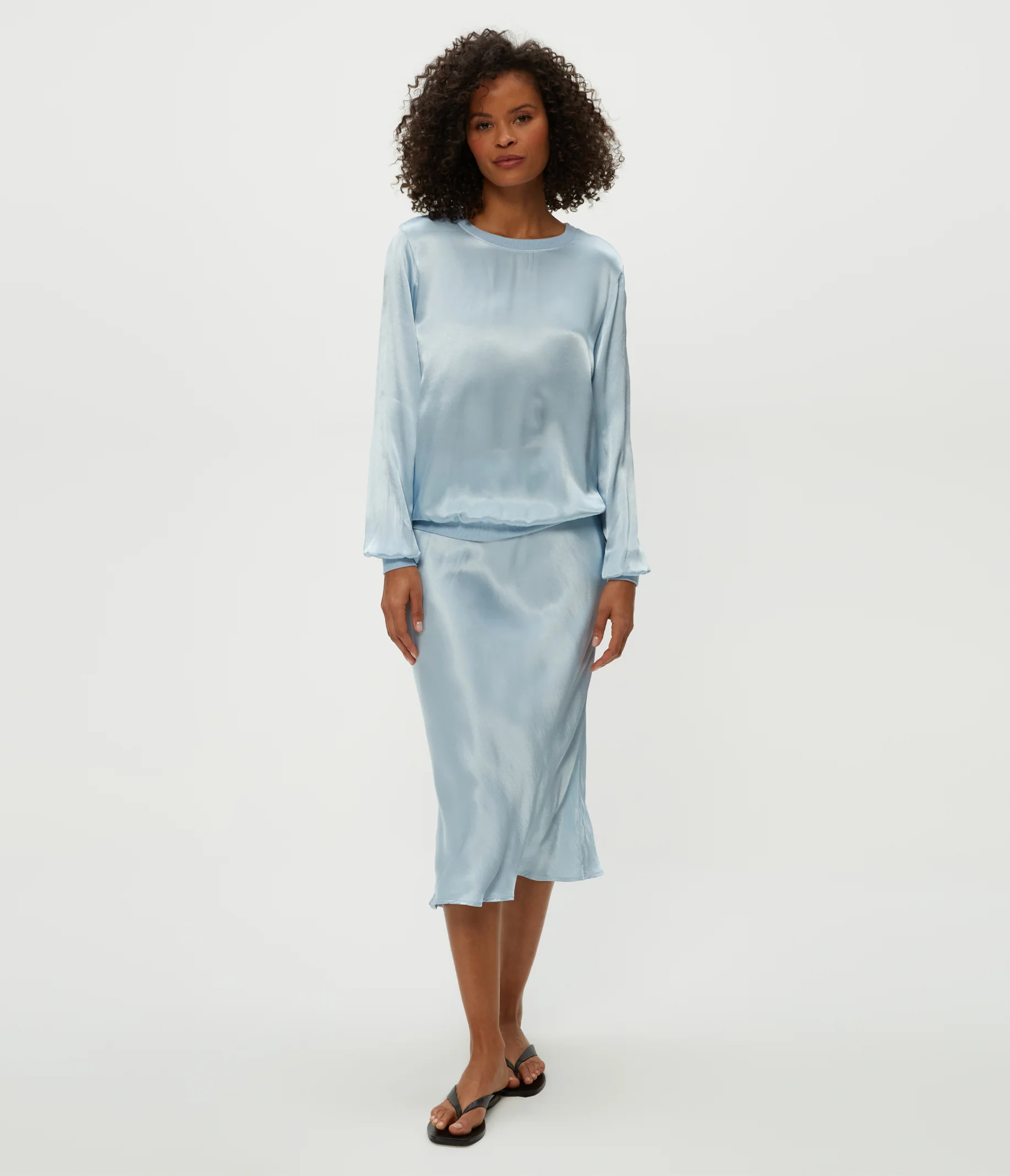 Ariel Satin Sweatshirt - Image 6