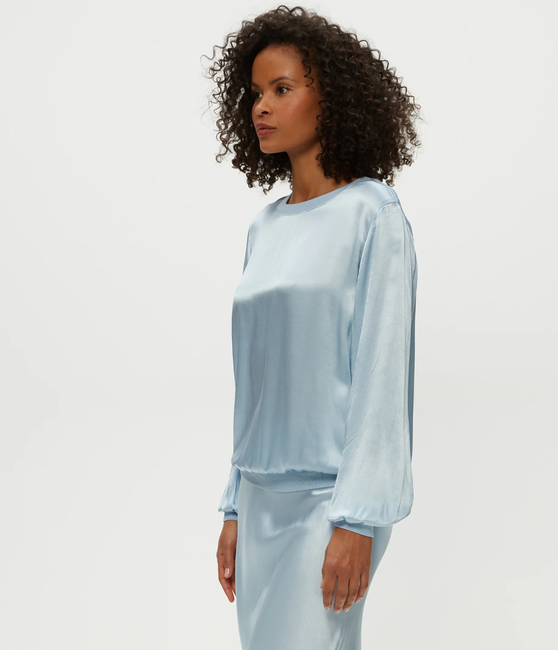 Ariel Satin Sweatshirt - Image 7