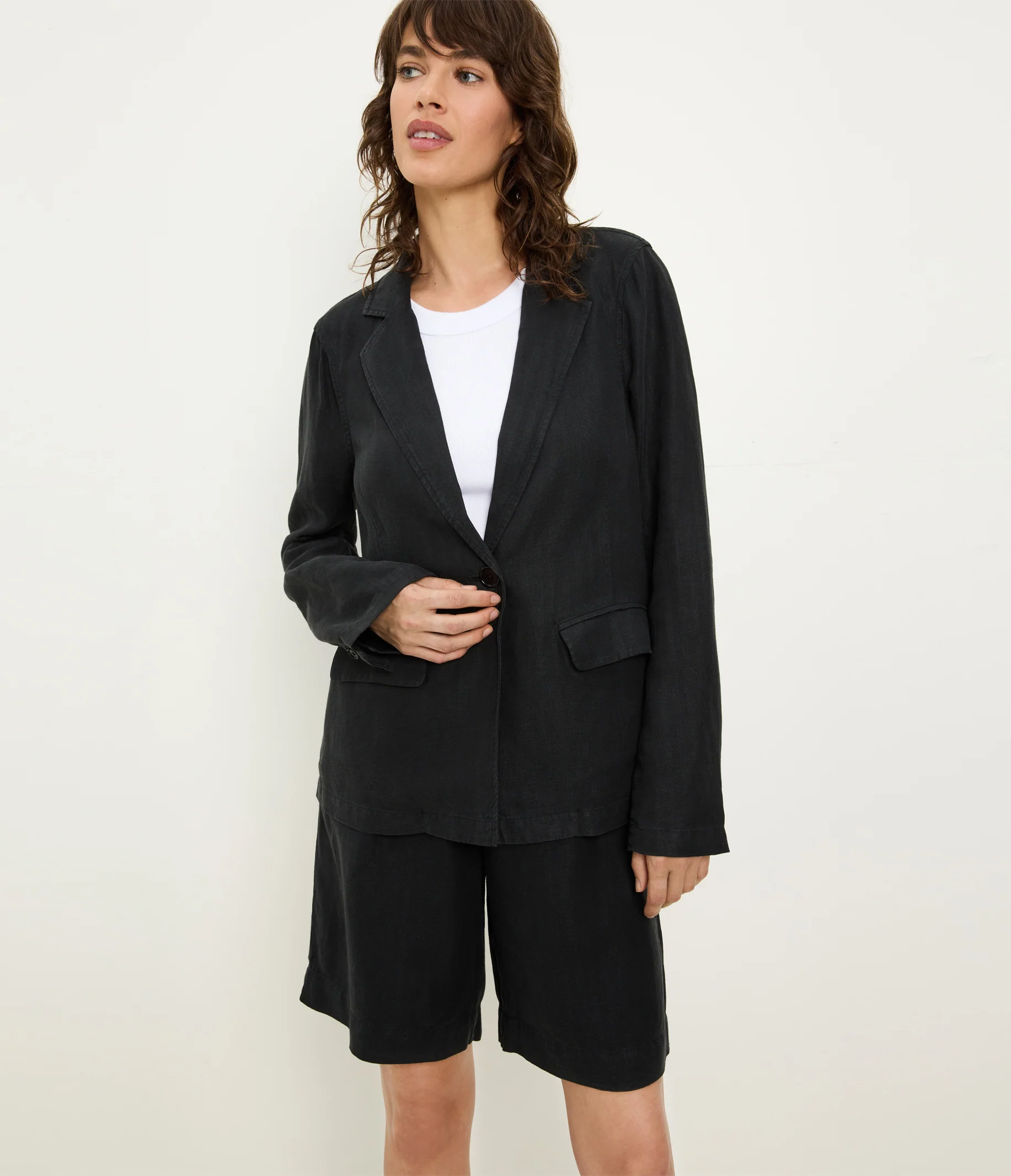 Aubrey Linen Blazer - Image 16