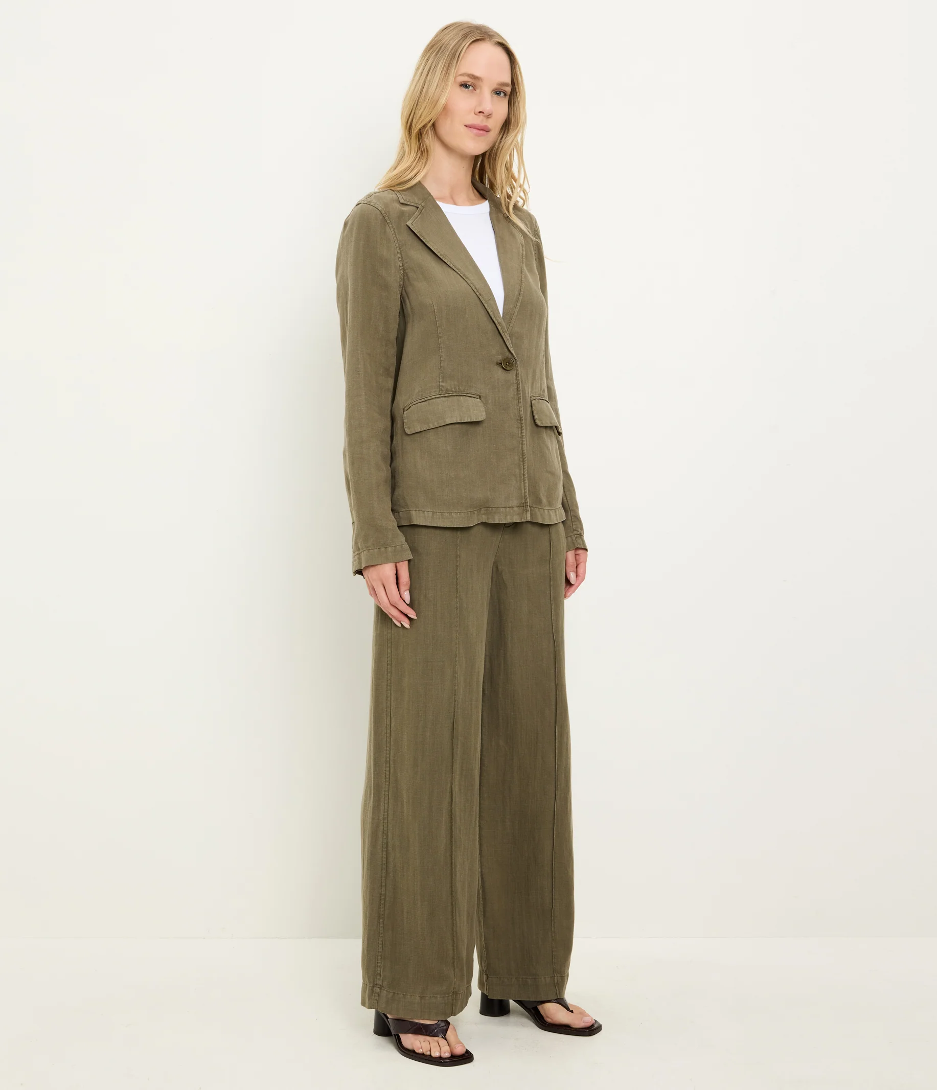 Aubrey Linen Blazer - Image 4