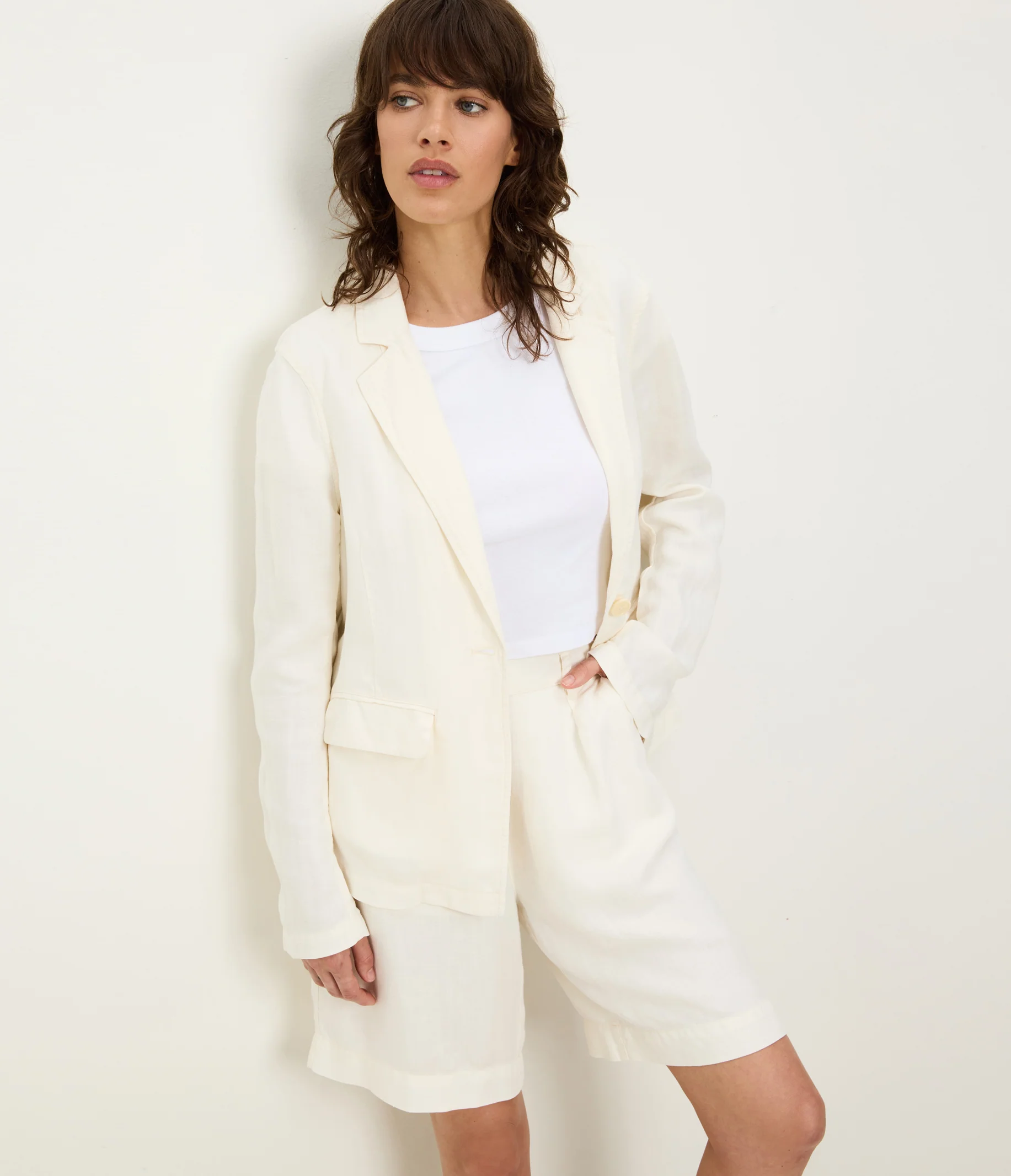 Aubrey Linen Blazer - Image 6