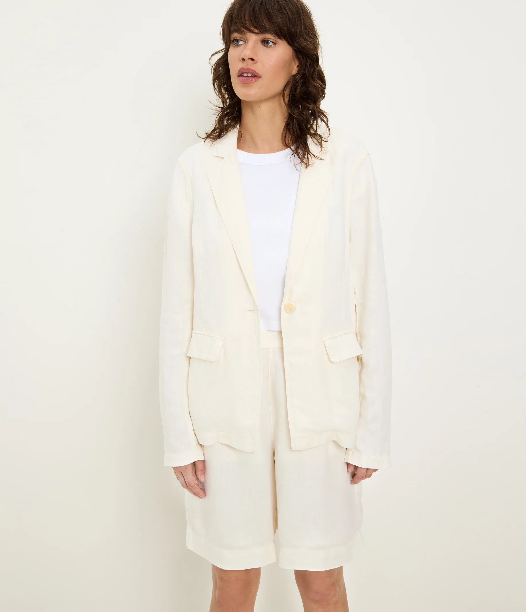 Aubrey Linen Blazer - Image 7