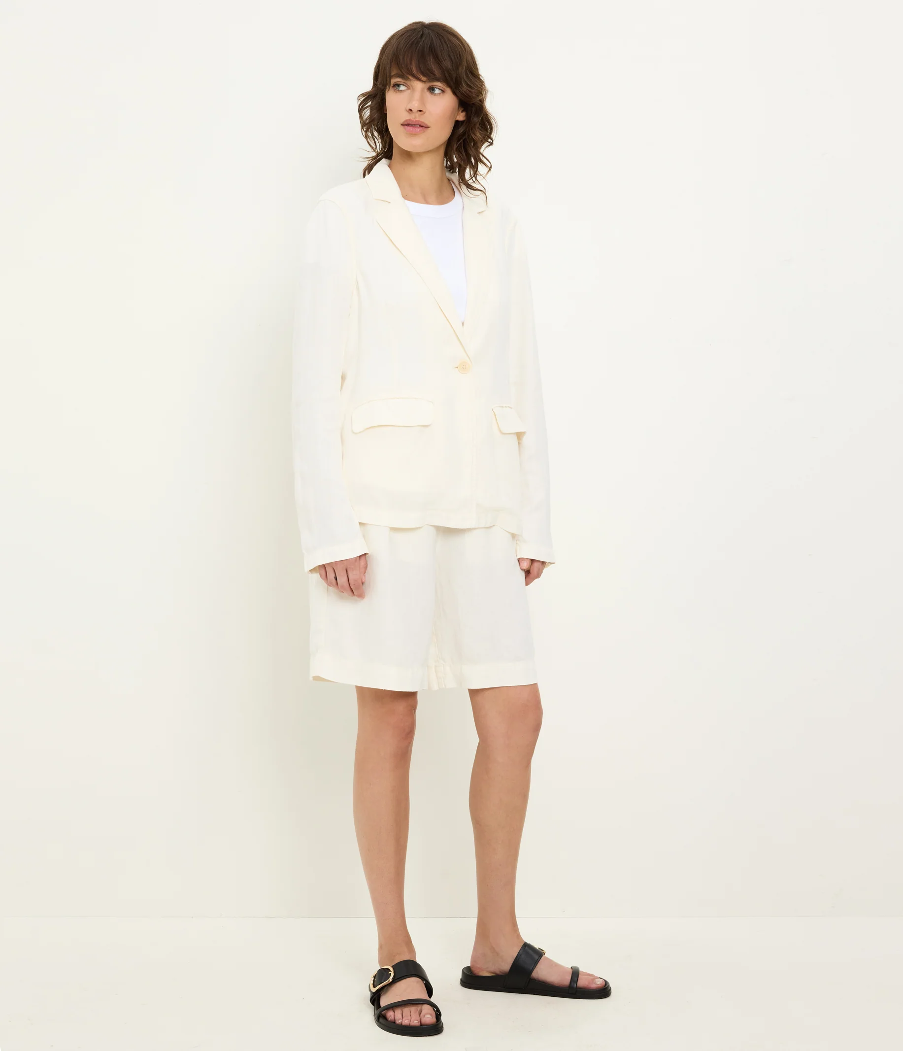 Aubrey Linen Blazer - Image 8