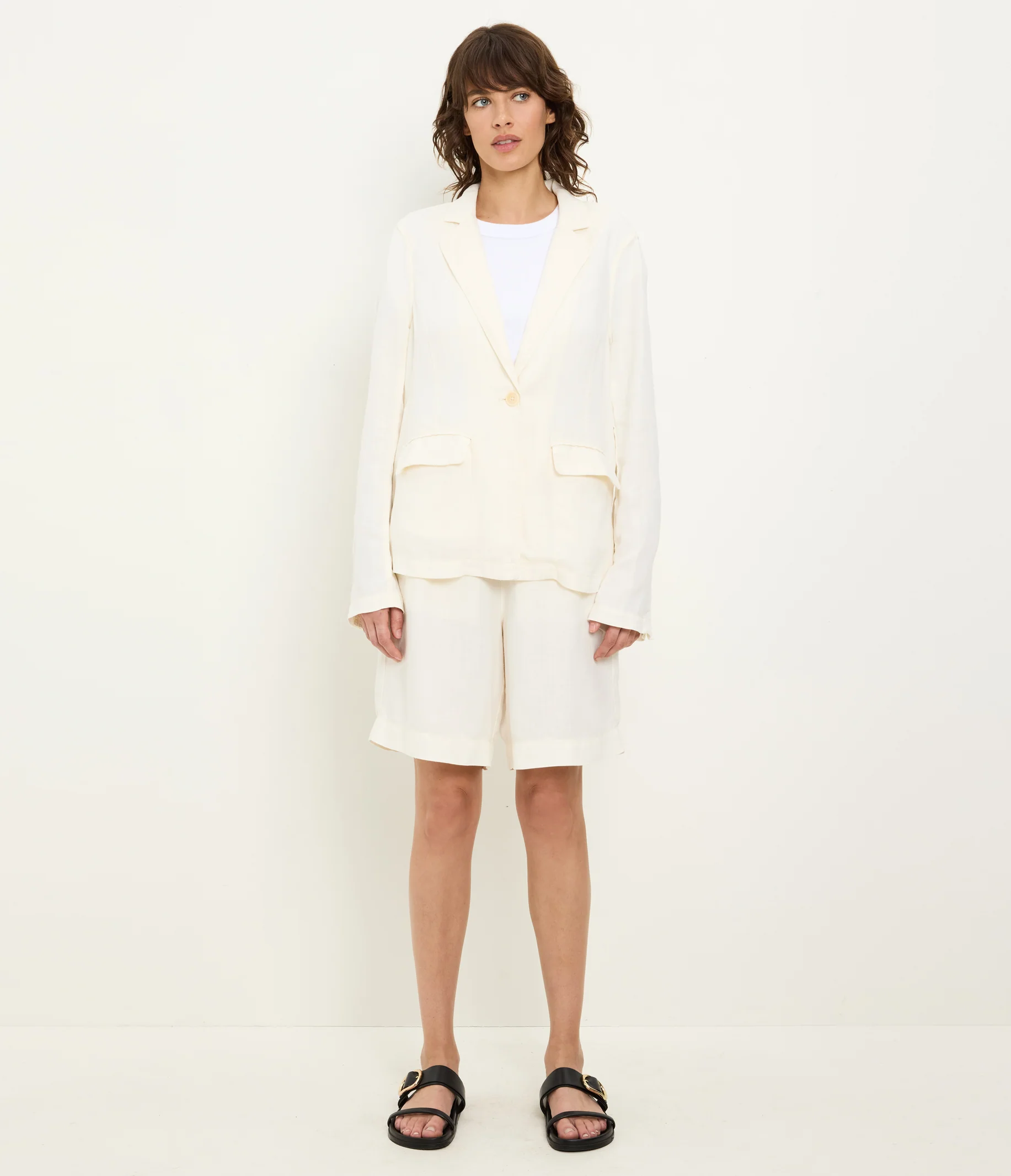 Aubrey Linen Blazer - Image 9