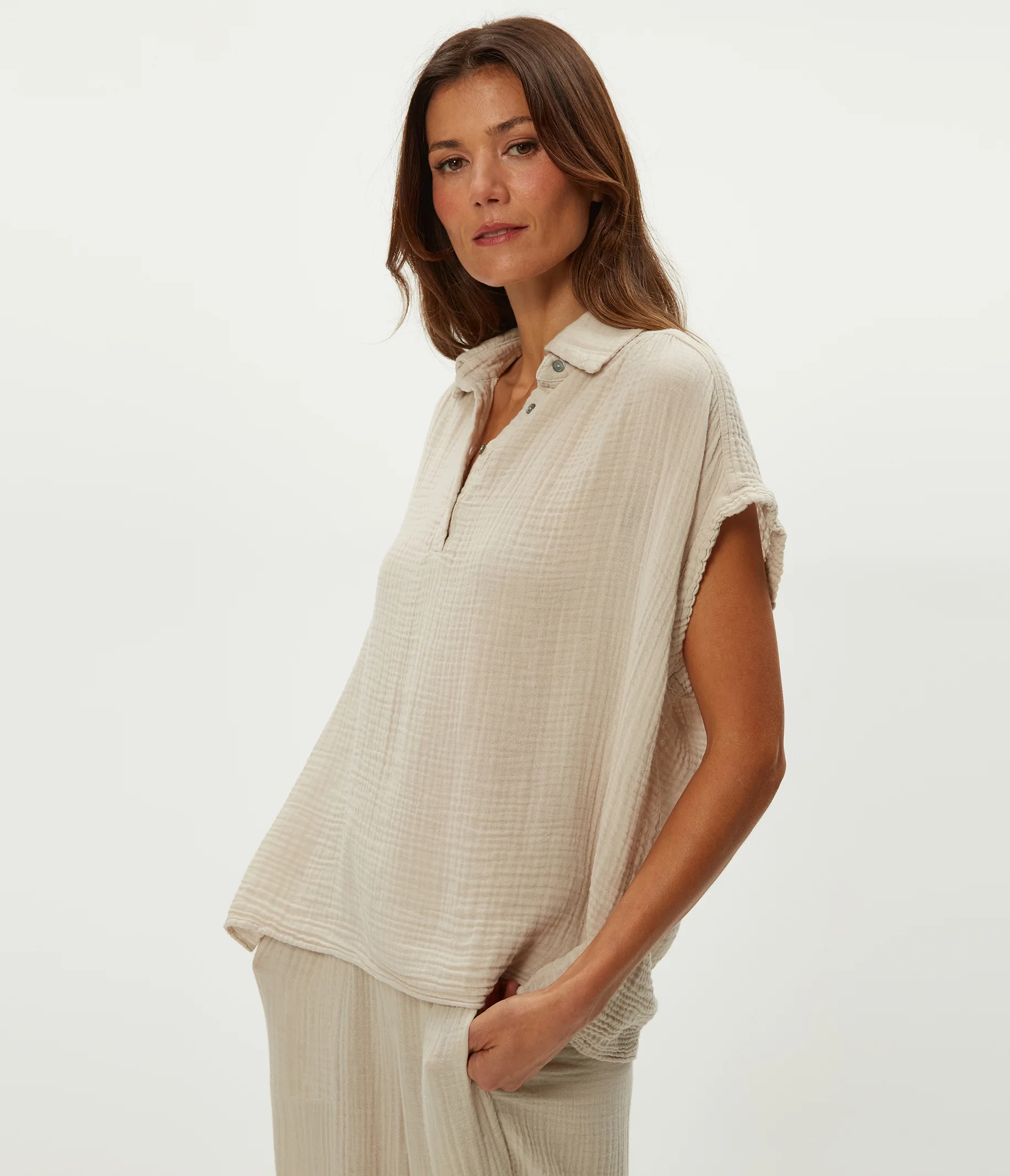 Avalon Gauze Top - Image 15