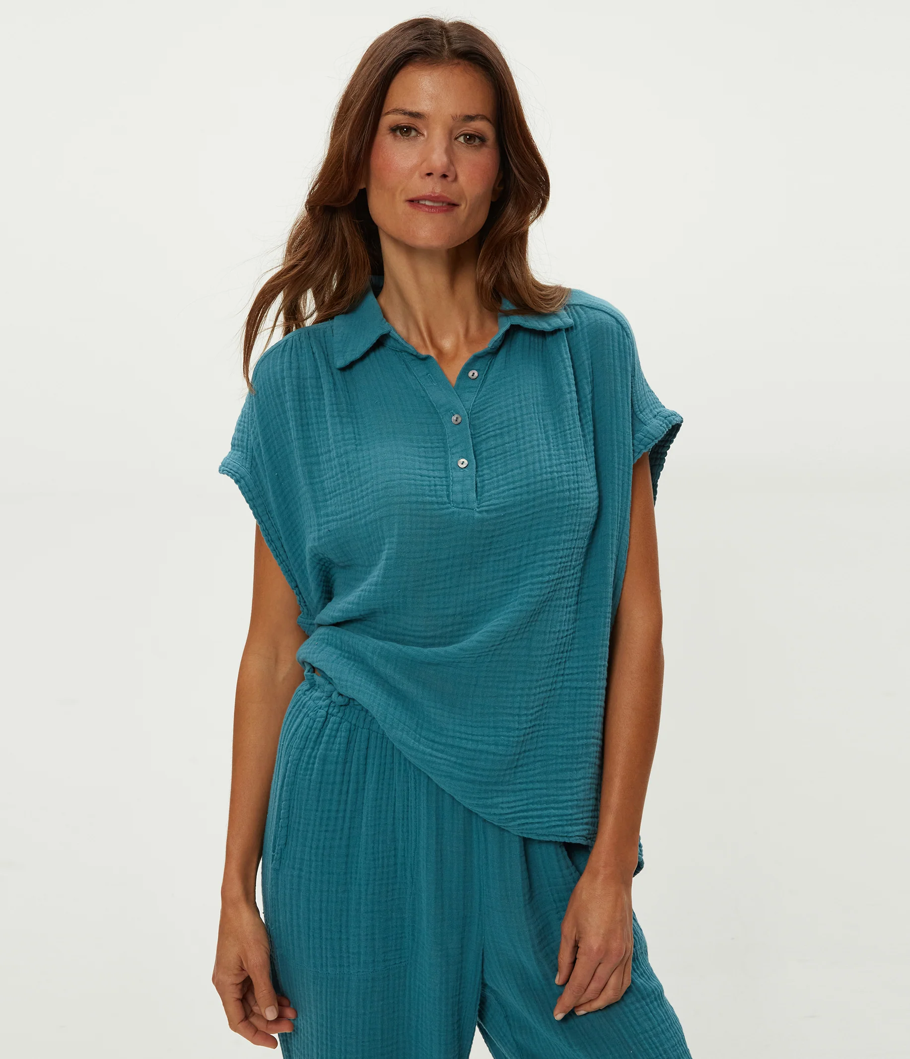 Avalon Gauze Top - Image 25