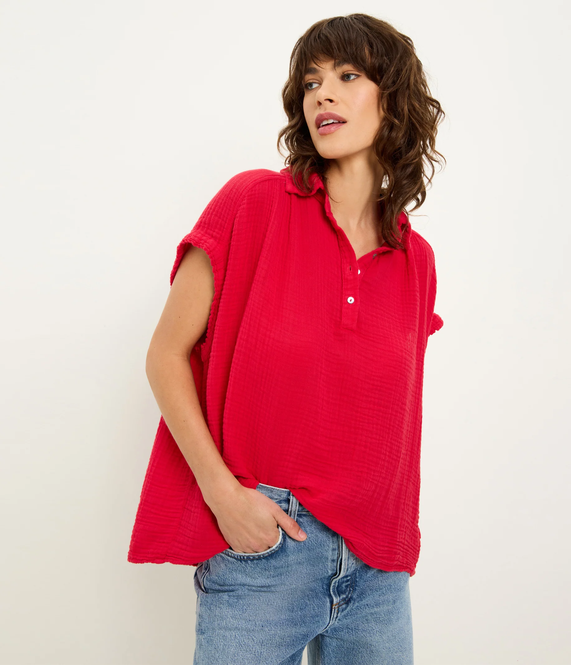 Avalon Gauze Top - Image 3