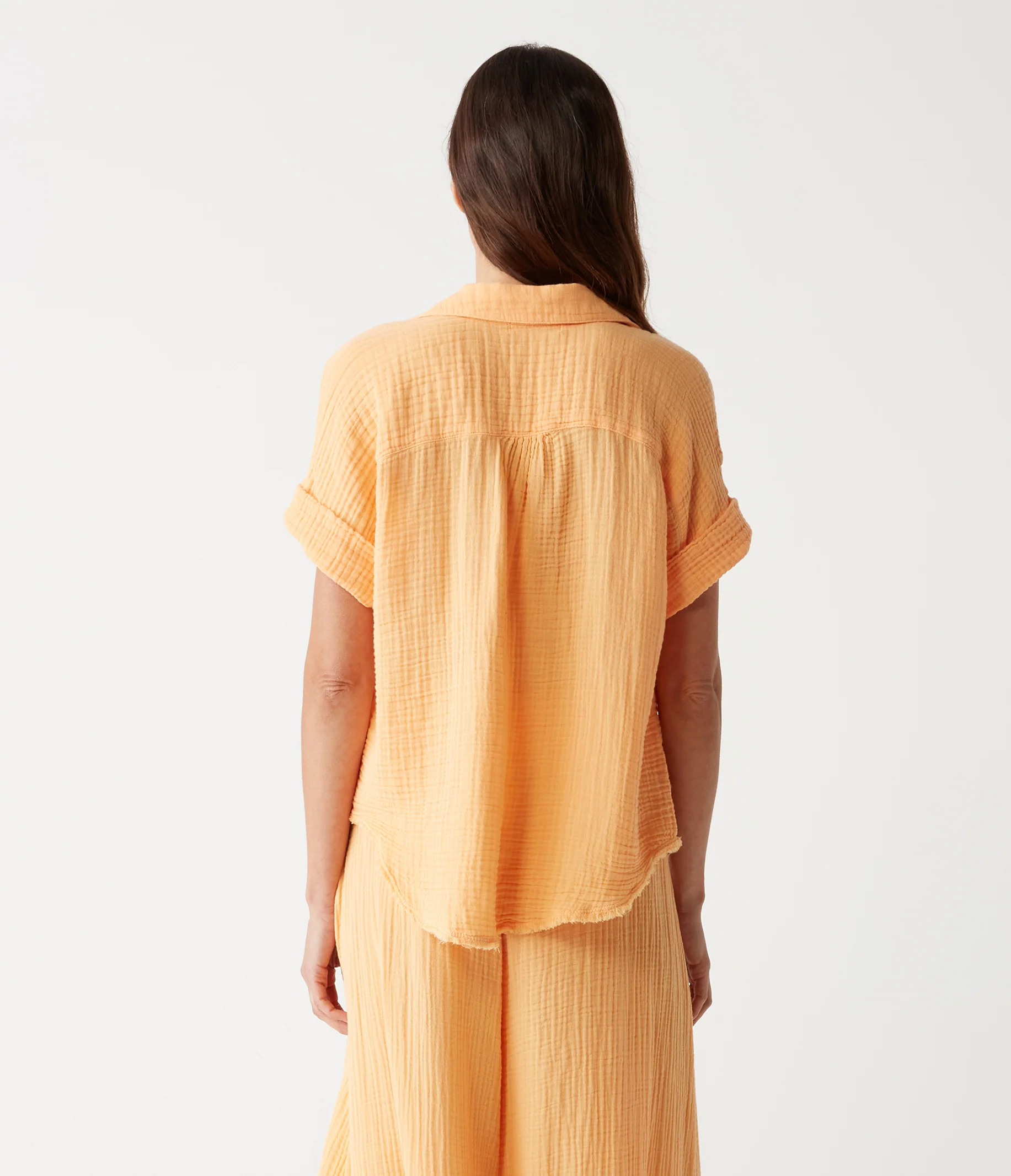 Bailey Gauze Button Down Shirt - Image 75