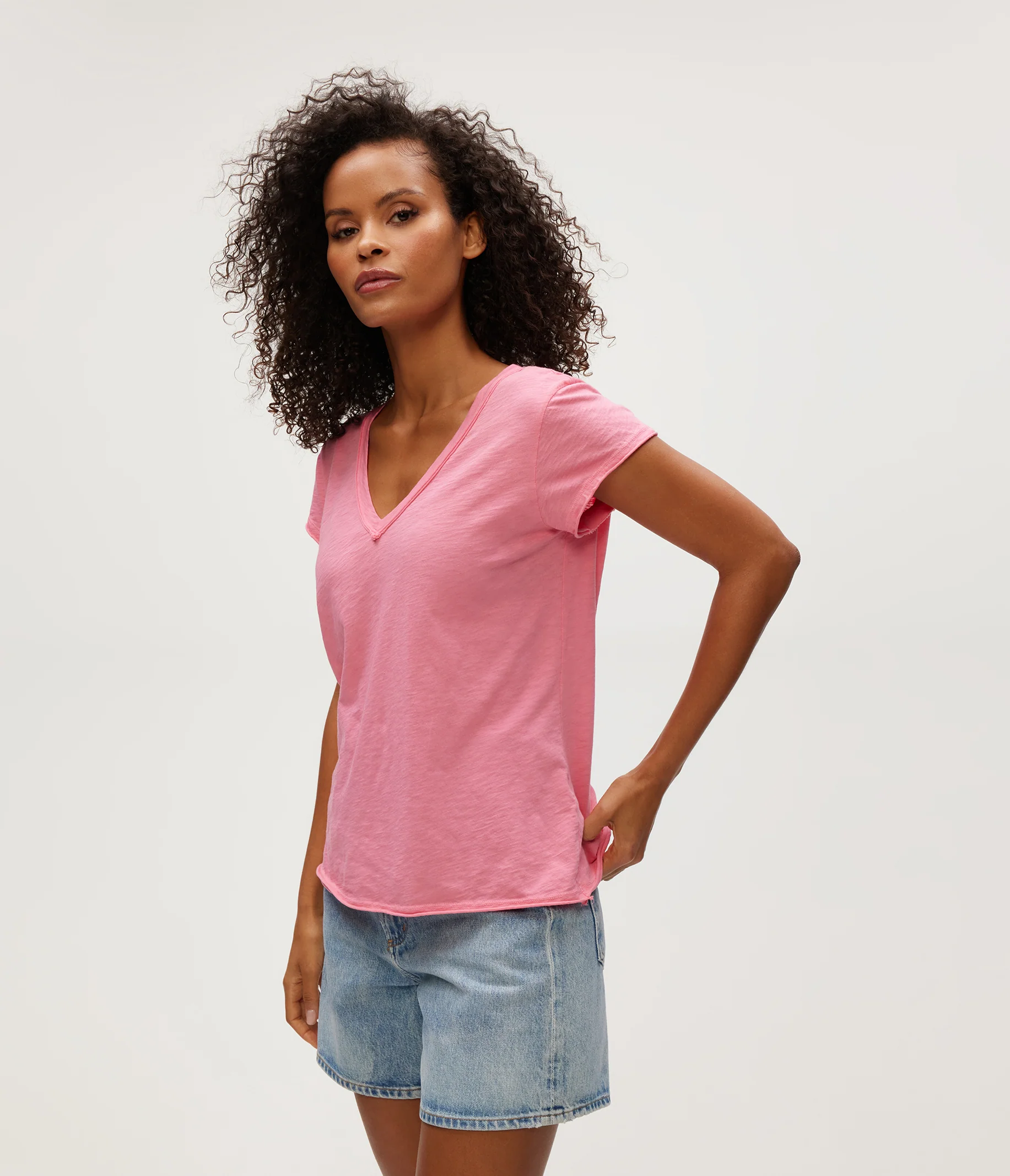 Baxter V-Neck Tee - Image 25
