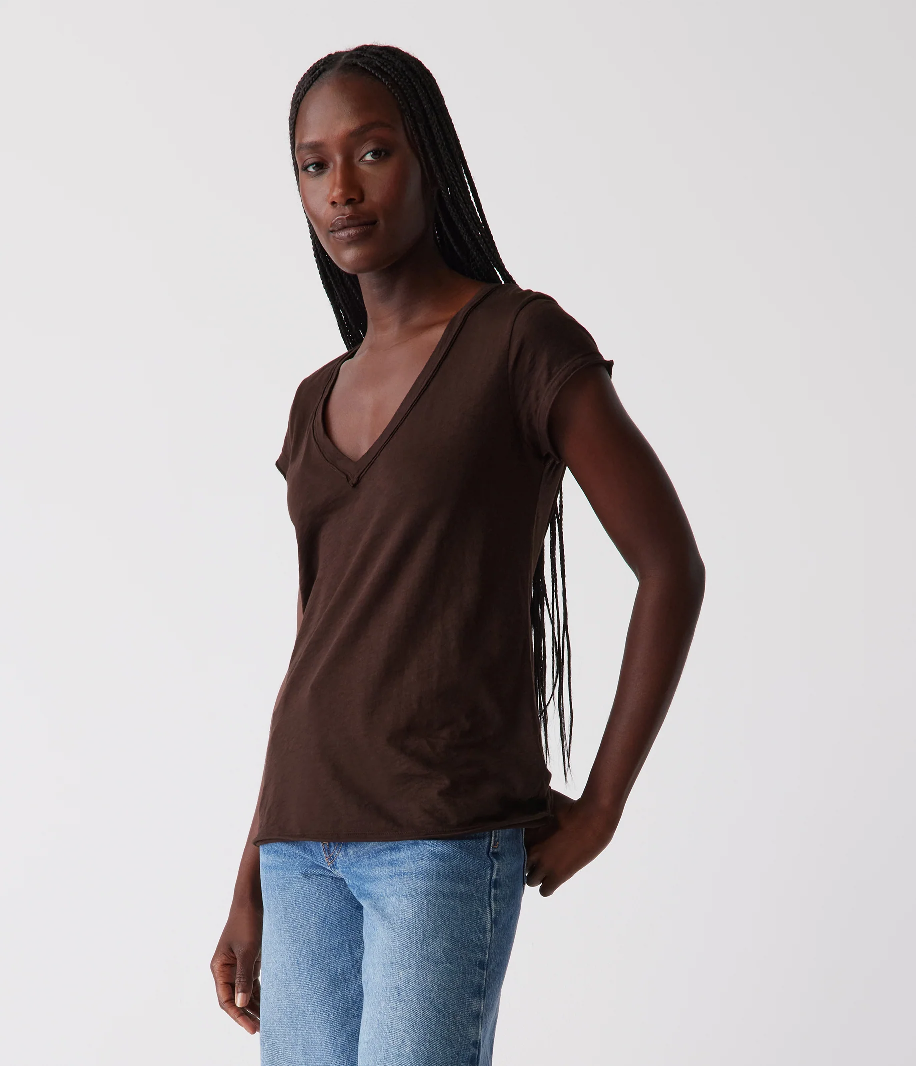 Baxter V-Neck Tee - Image 41