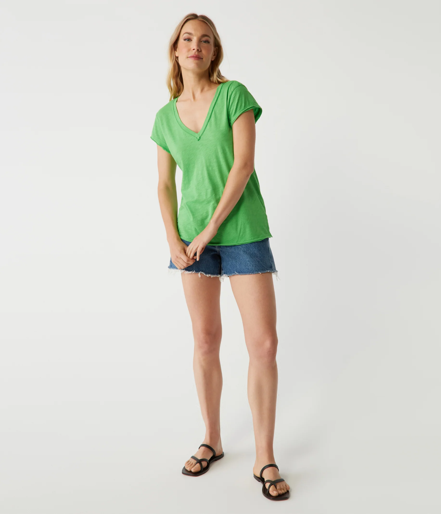 Baxter V-Neck Tee - Image 58