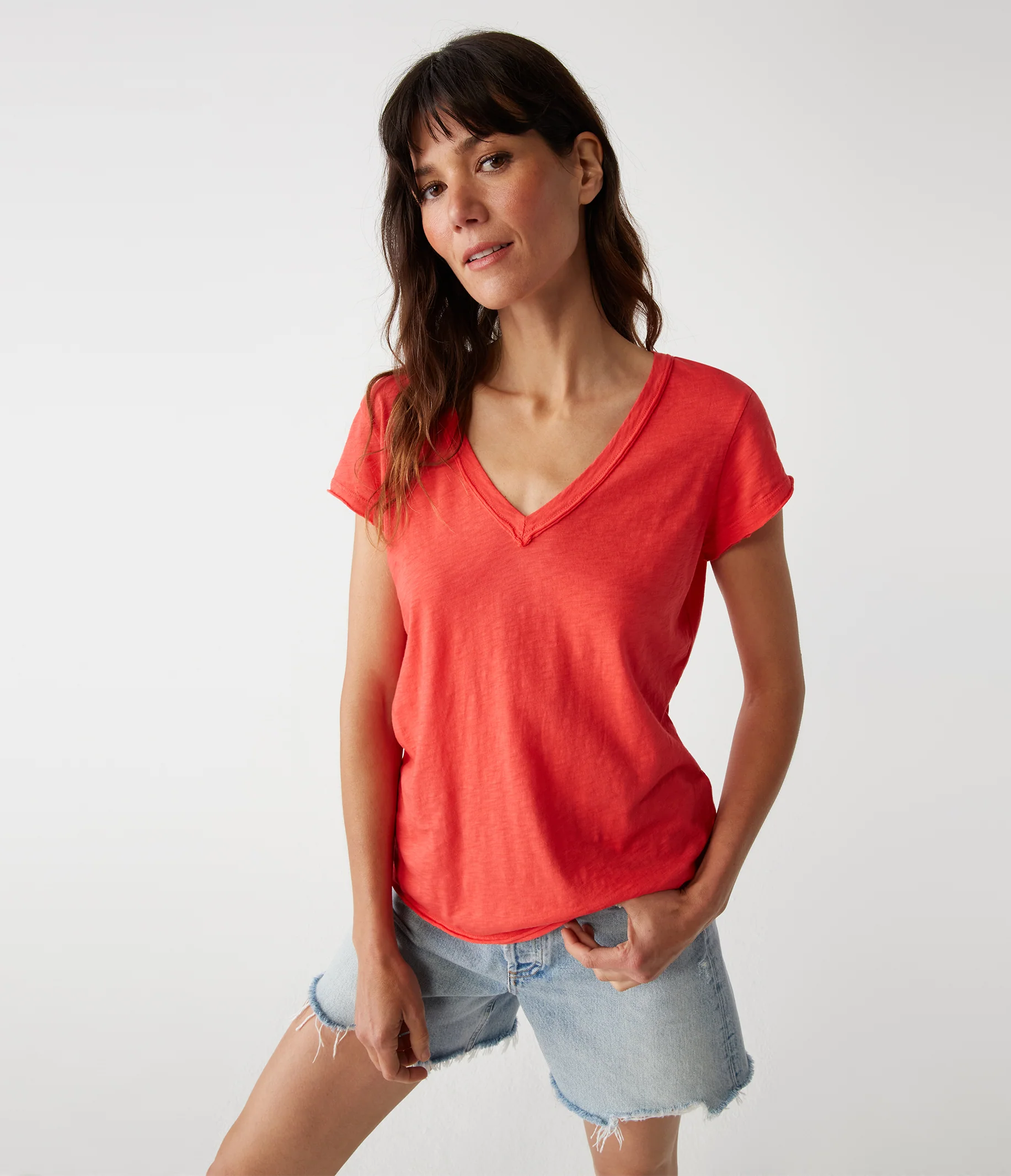 Baxter V-Neck Tee - Image 67