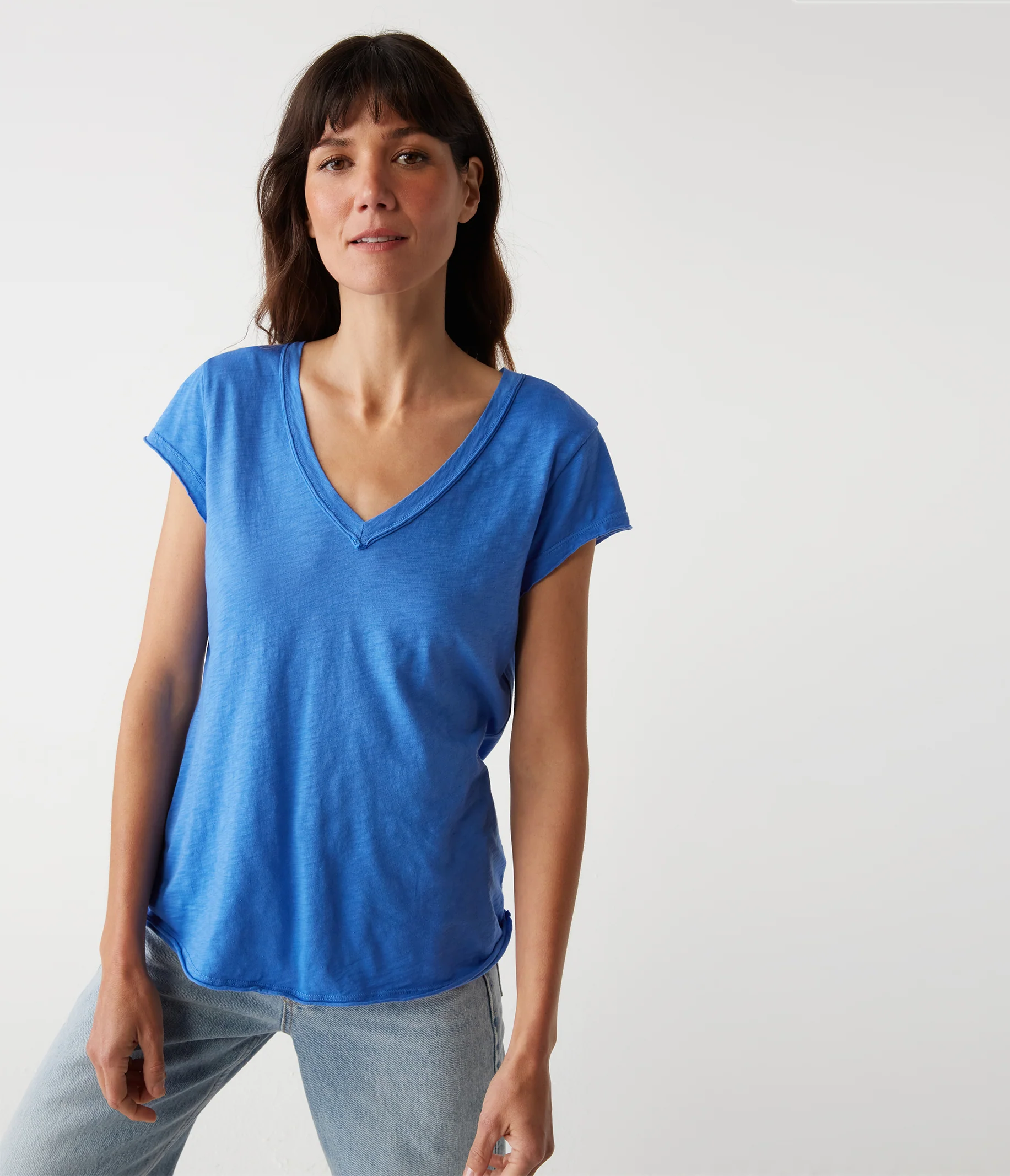 Baxter V-Neck Tee - Image 71