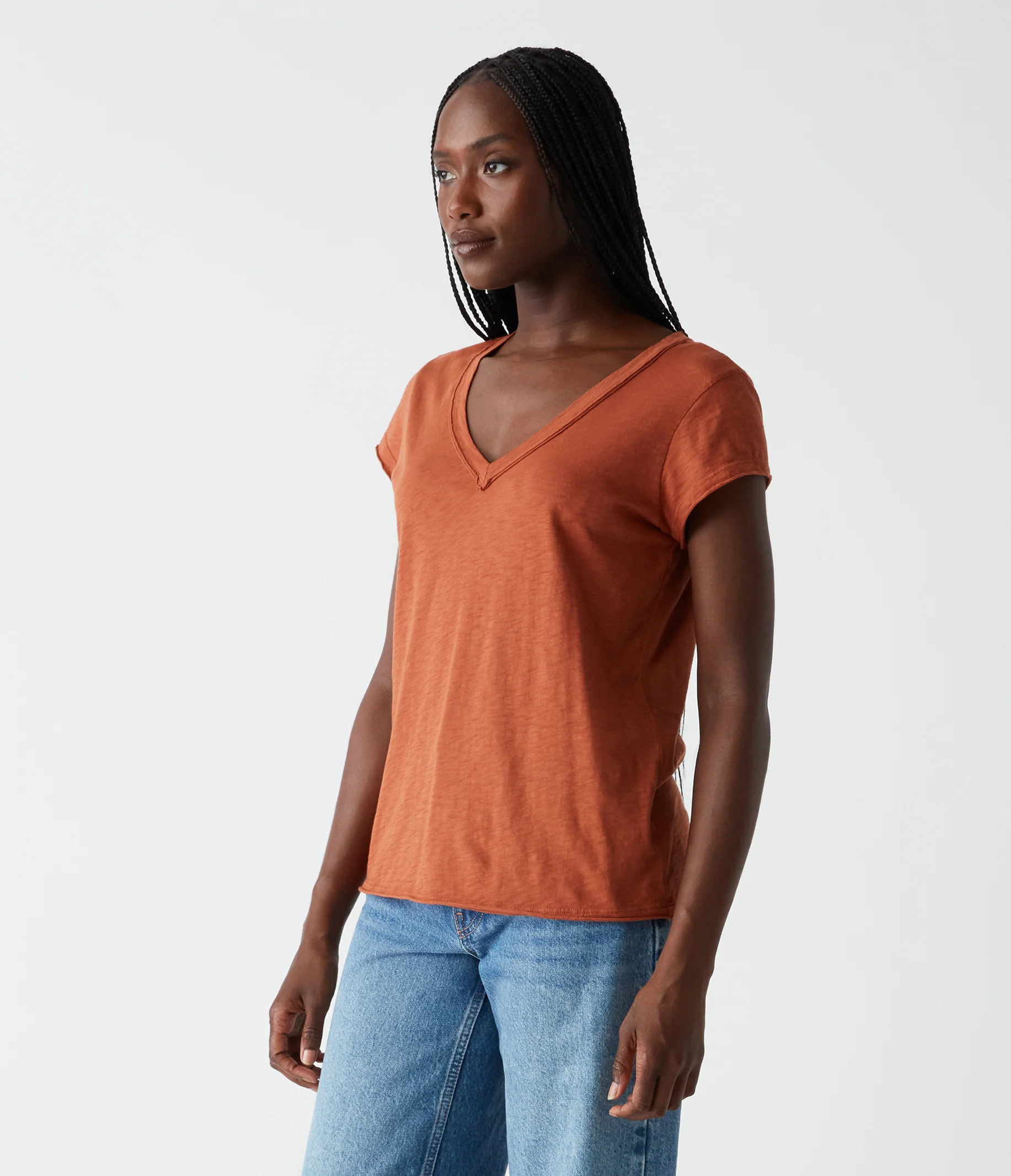Baxter V-Neck Tee - Image 77