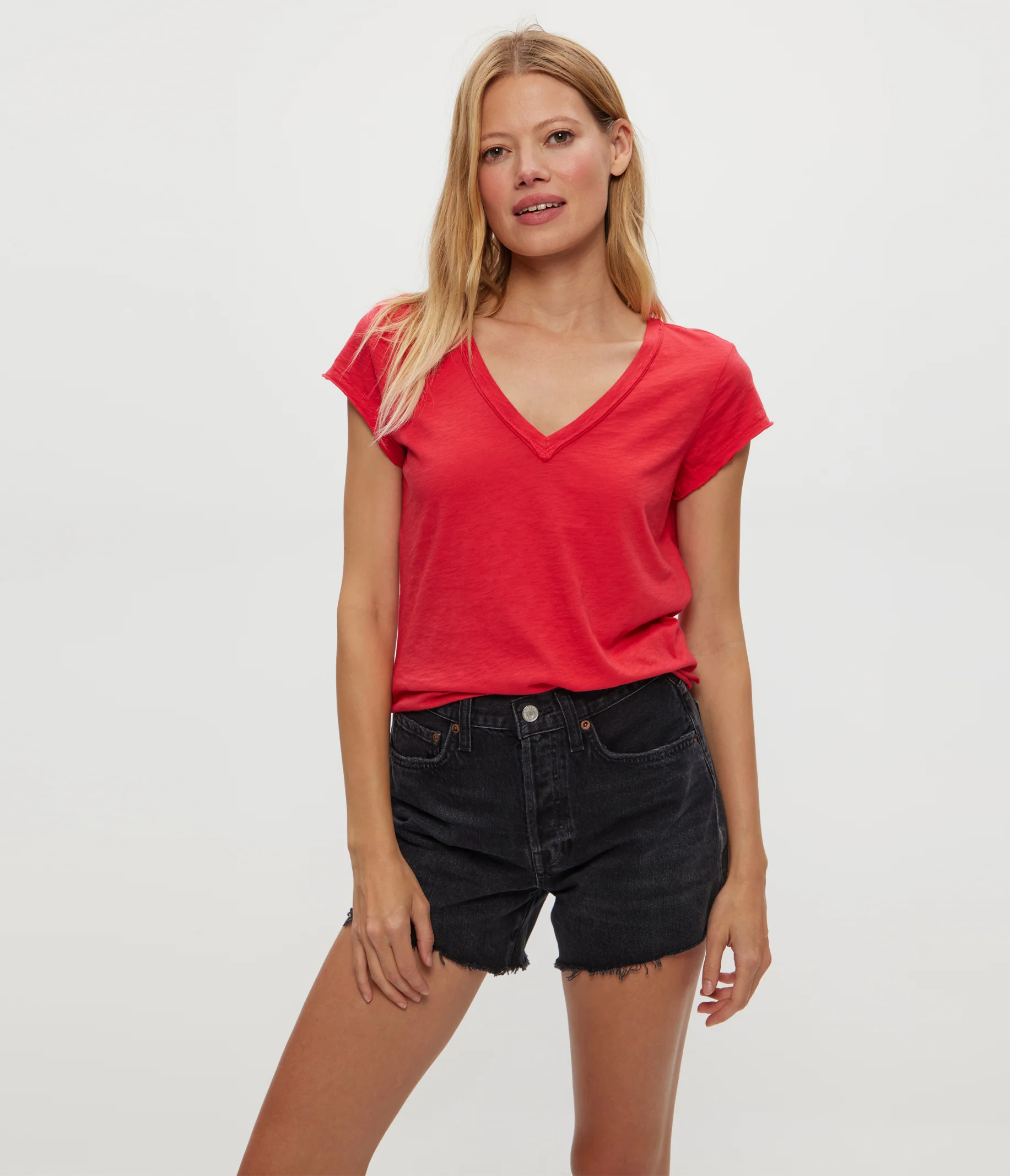 Baxter V-Neck Tee - Image 83
