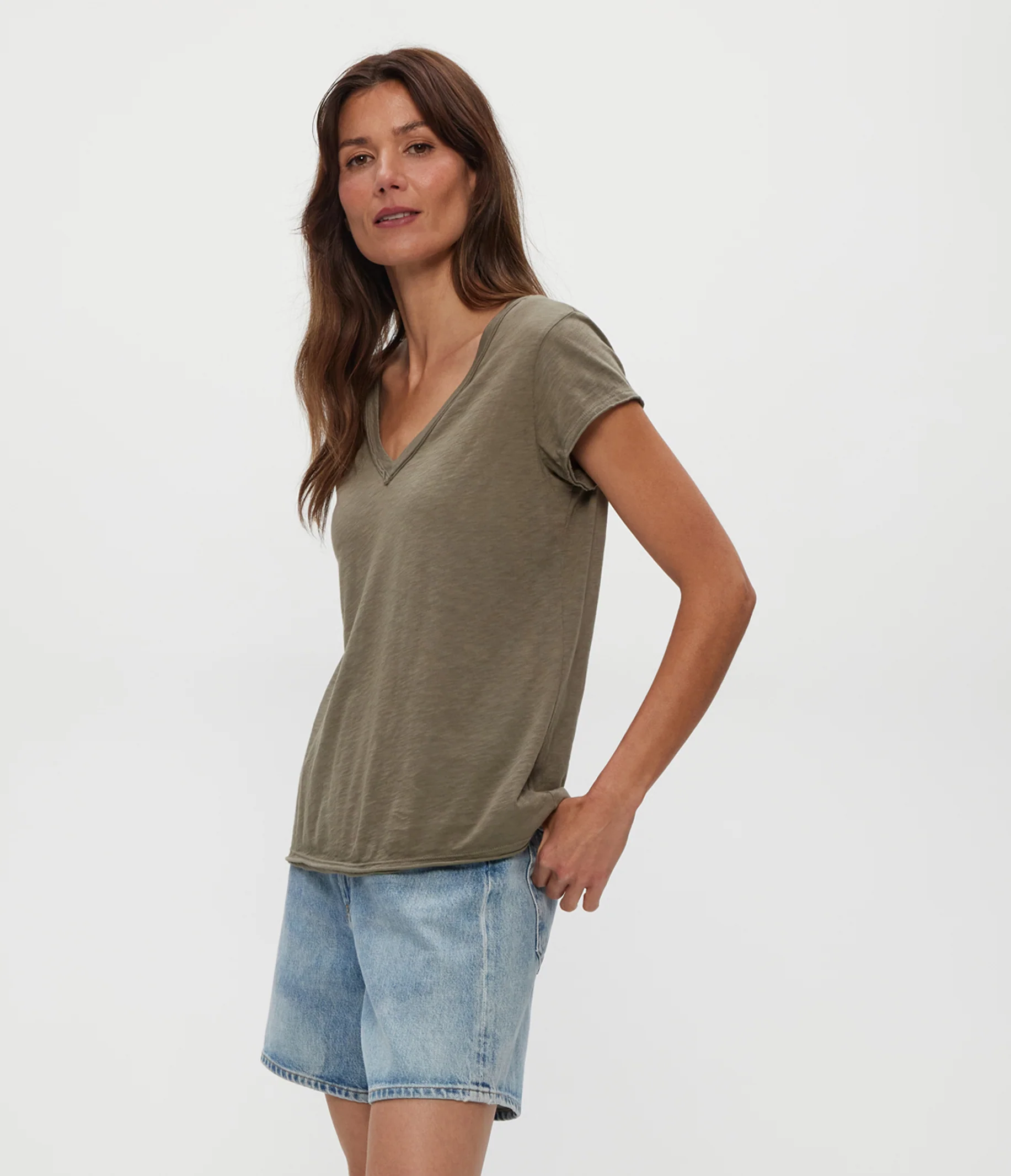 Baxter V-Neck Tee - Image 84
