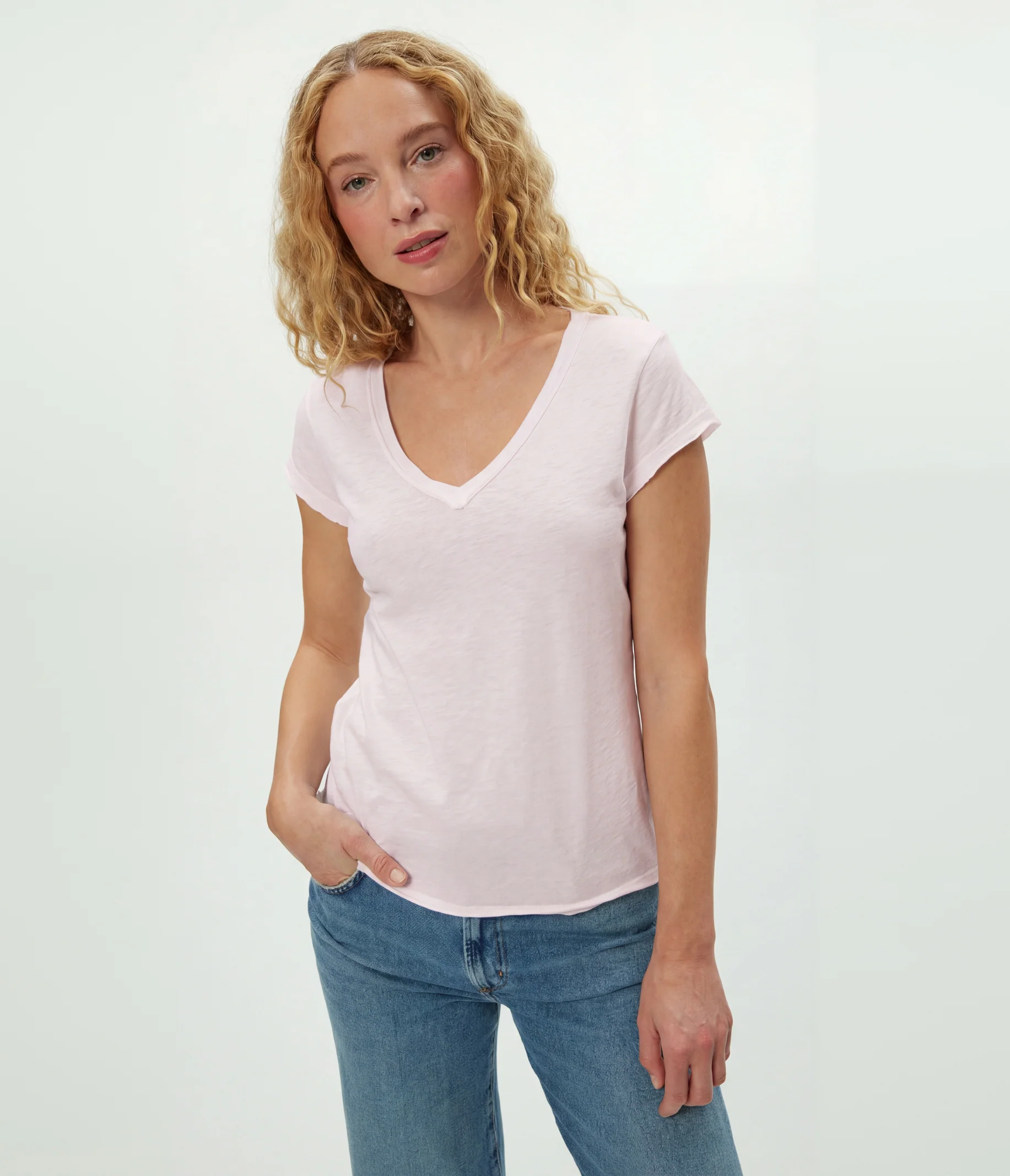 Baxter V-Neck Tee - Image 86