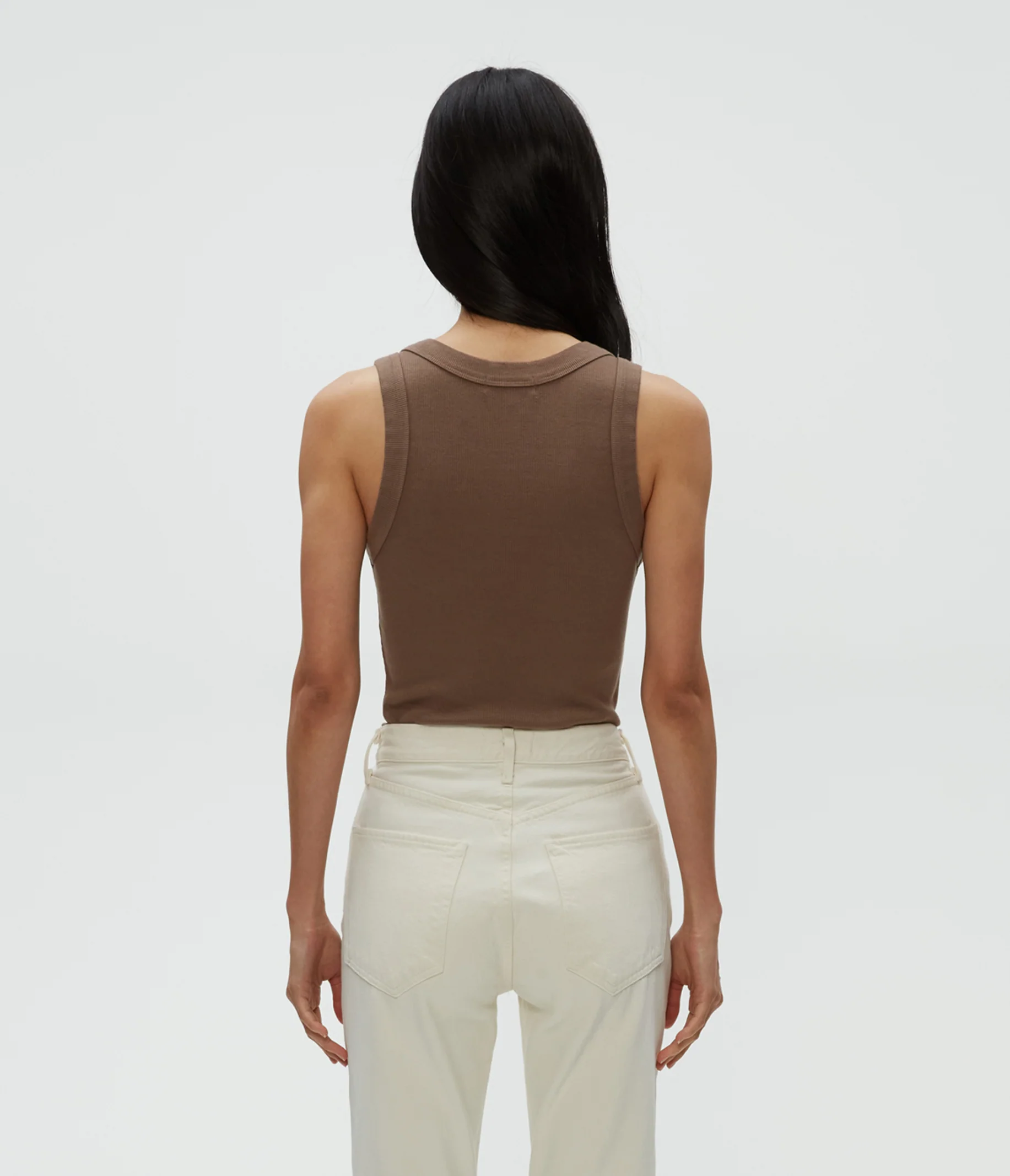 Blanche Ribbed Tank - Image 20