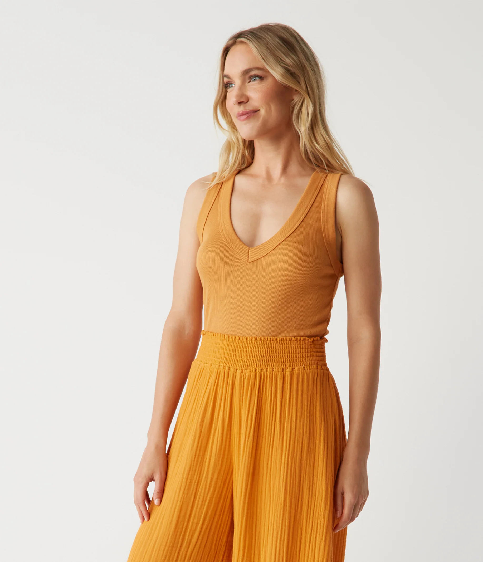 Blanche Ribbed Tank - Image 25