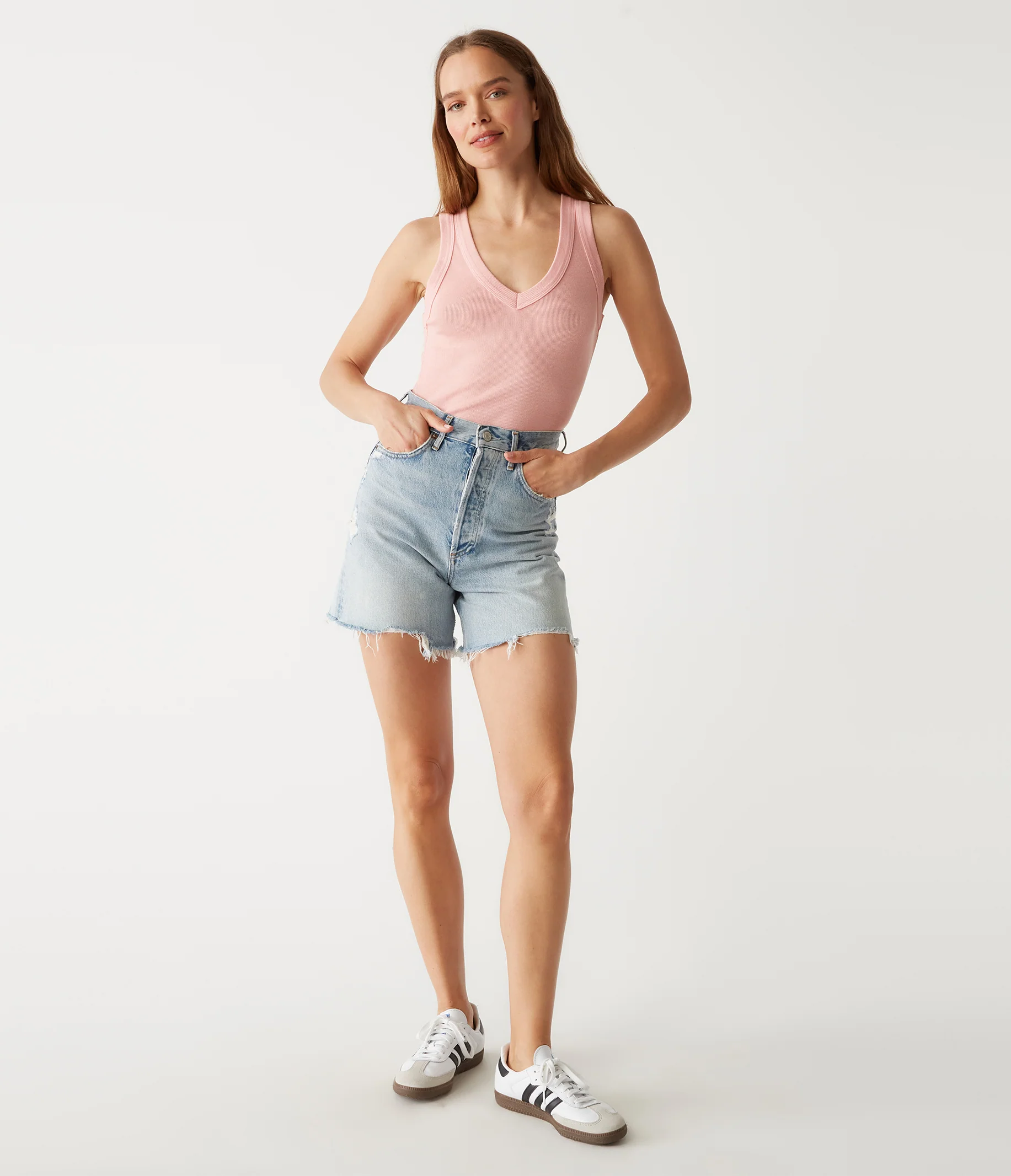 Blanche Ribbed Tank - Image 58