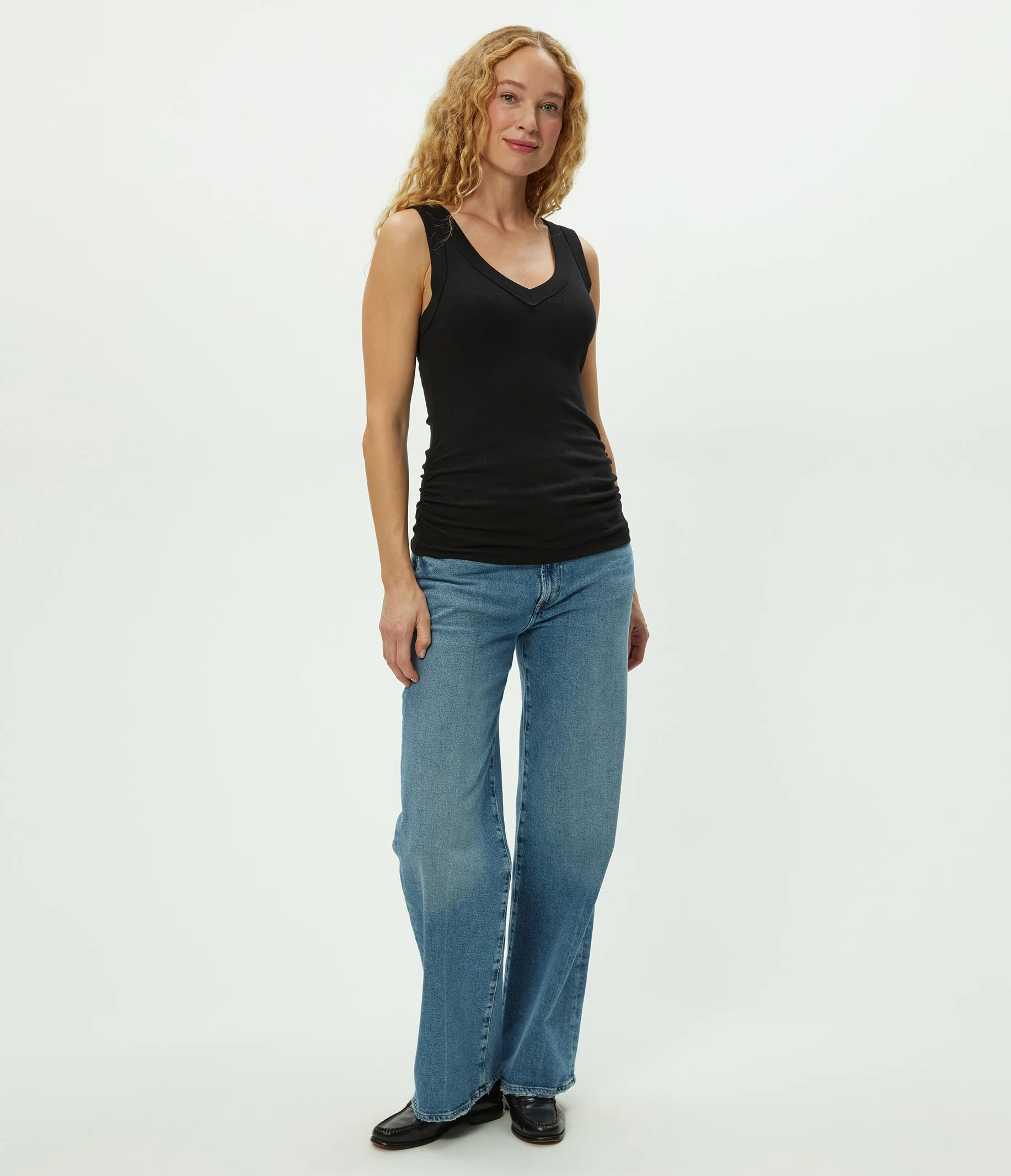 Blanche Ribbed Tank - Image 65