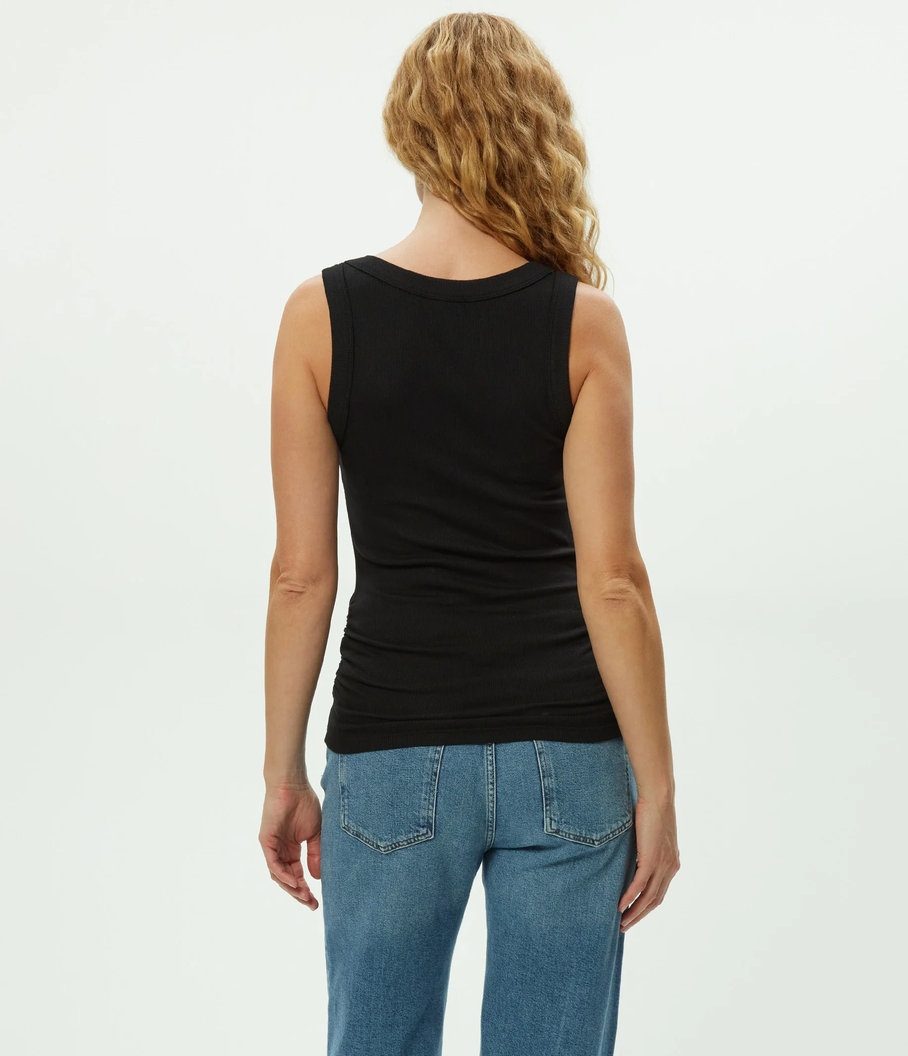 Blanche Ribbed Tank - Image 68