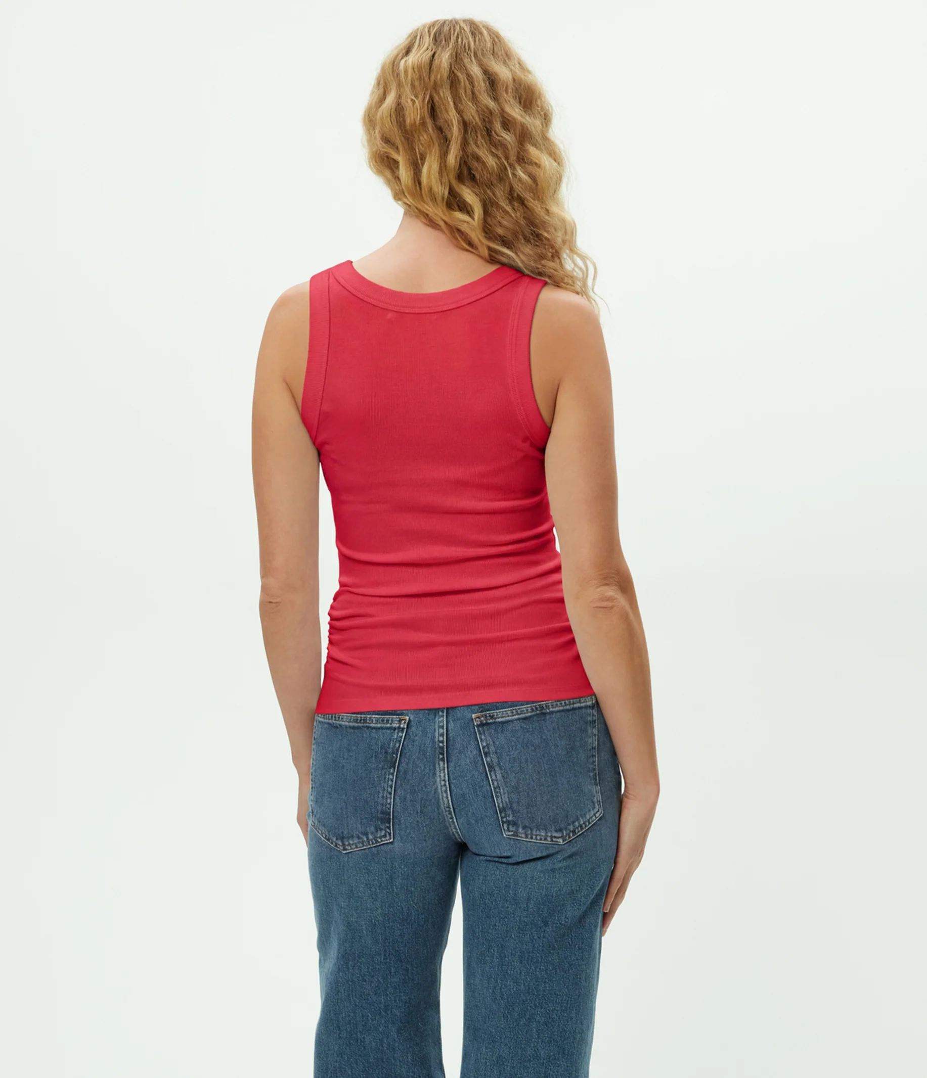 Blanche Ribbed Tank - Image 76