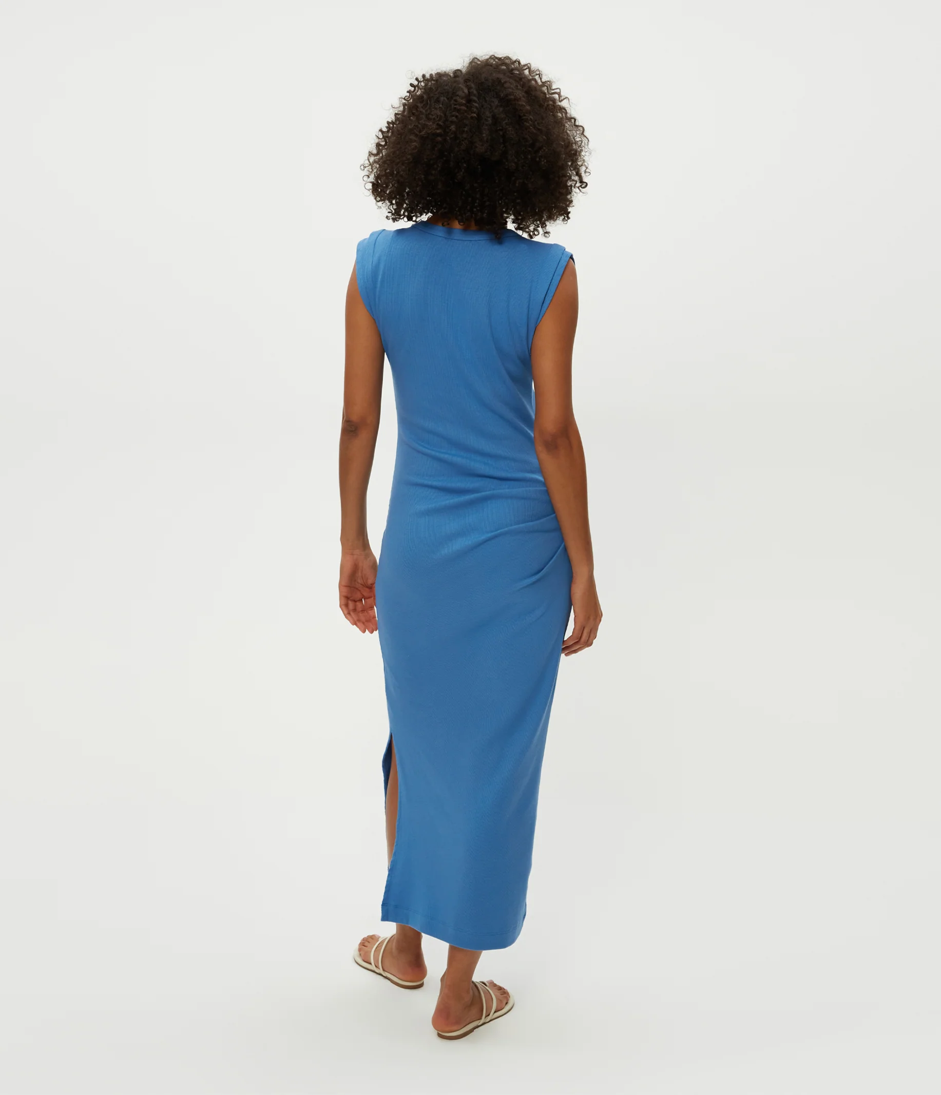 Calliope Power Shoulder Maxi Dress - Image 24