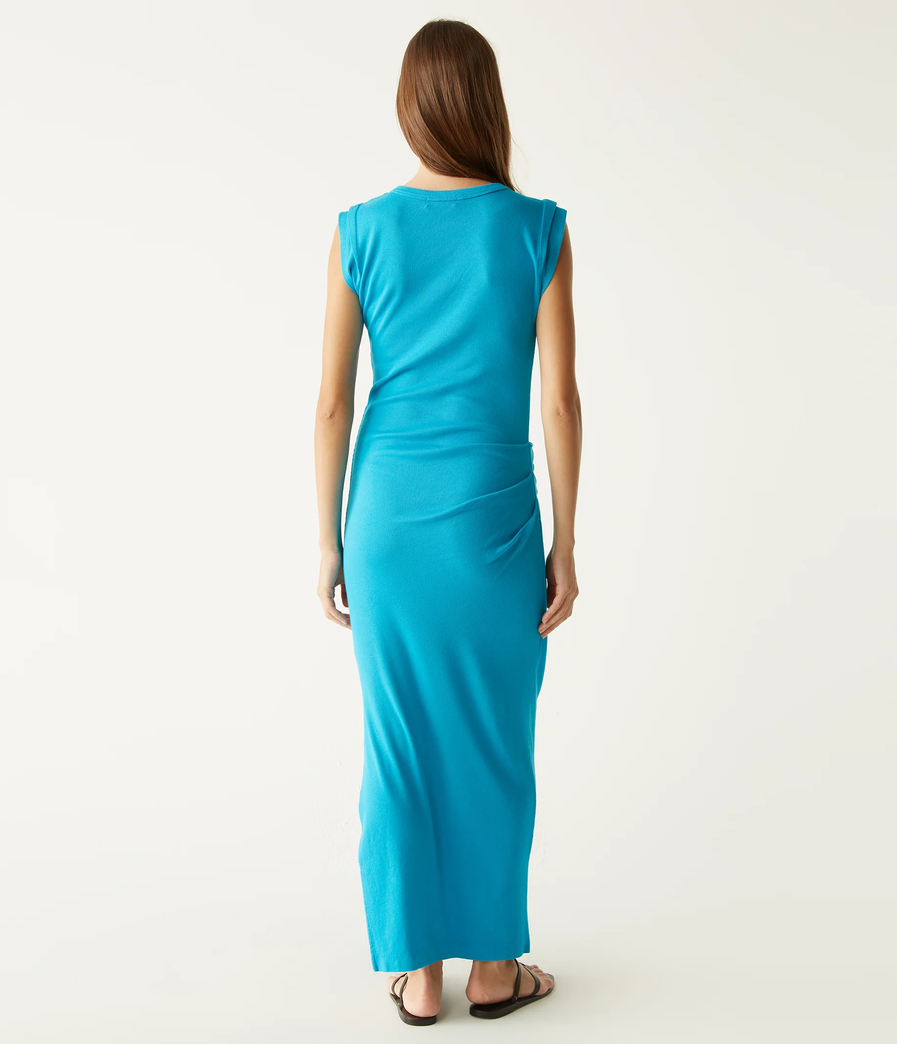 Calliope Power Shoulder Maxi Dress - Image 34