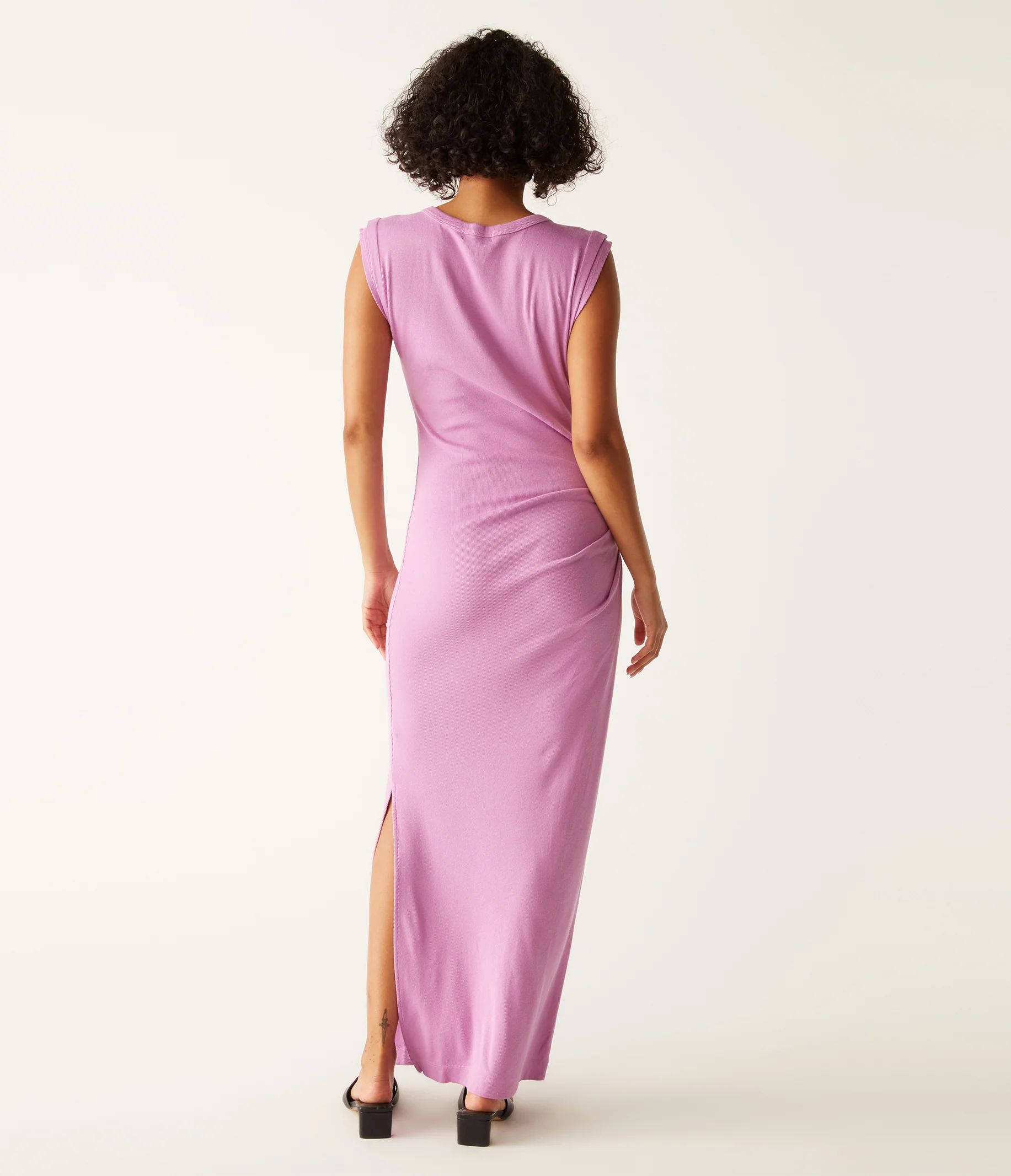 Calliope Power Shoulder Maxi Dress - Image 37