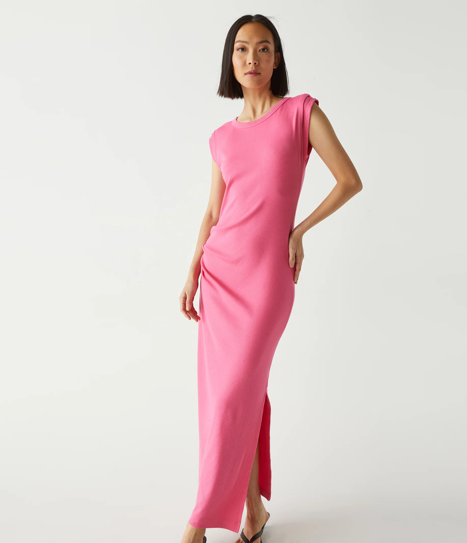 Calliope Power Shoulder Maxi Dress - Image 38