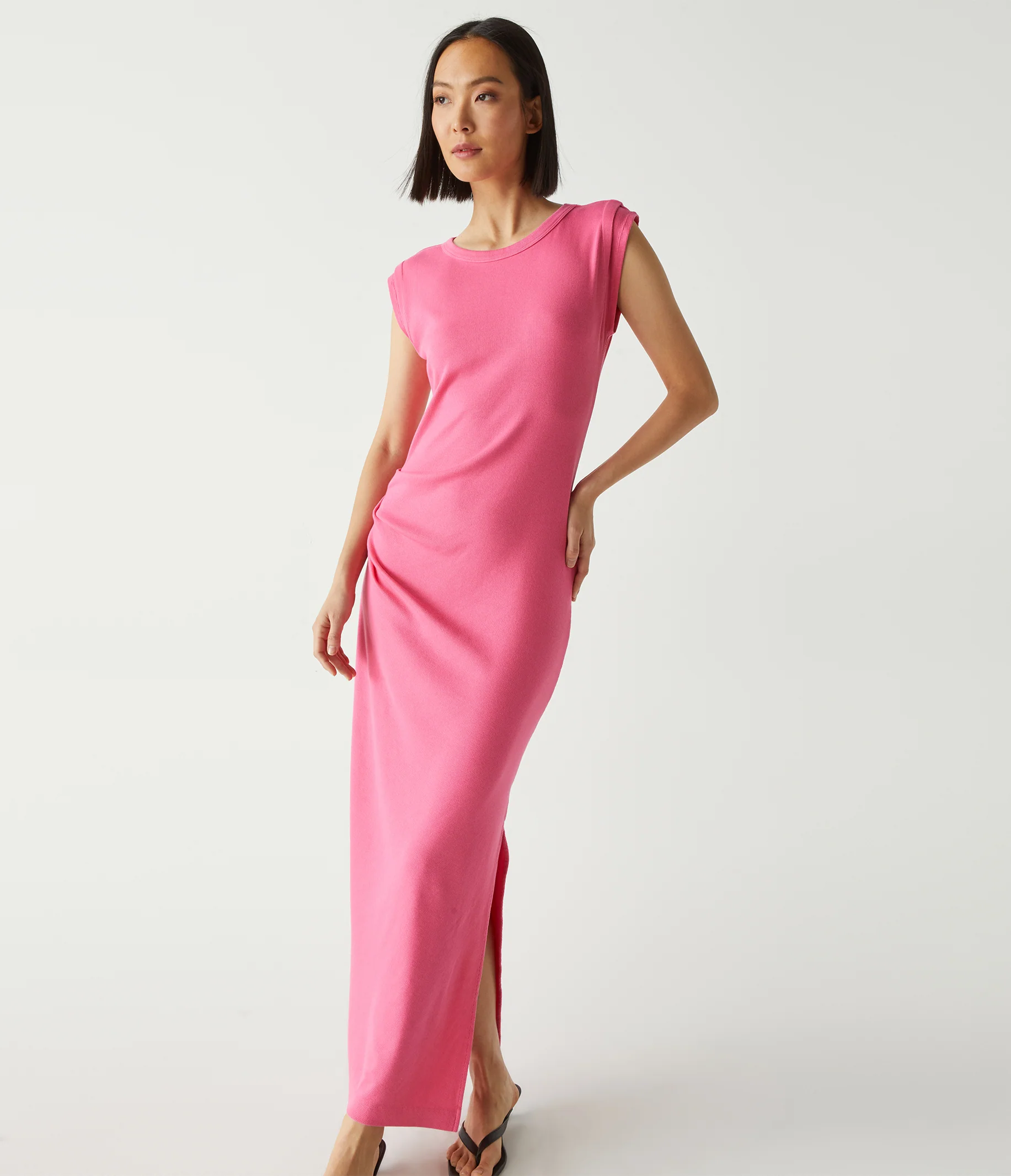 Calliope Power Shoulder Maxi Dress - Image 39
