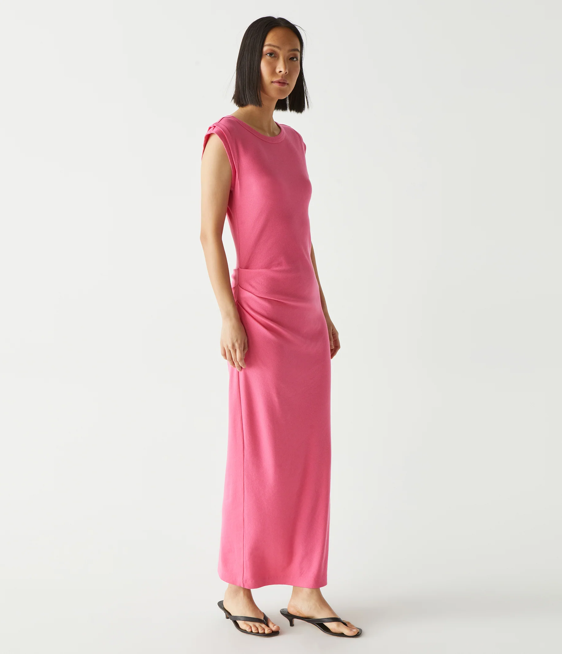 Calliope Power Shoulder Maxi Dress - Image 40