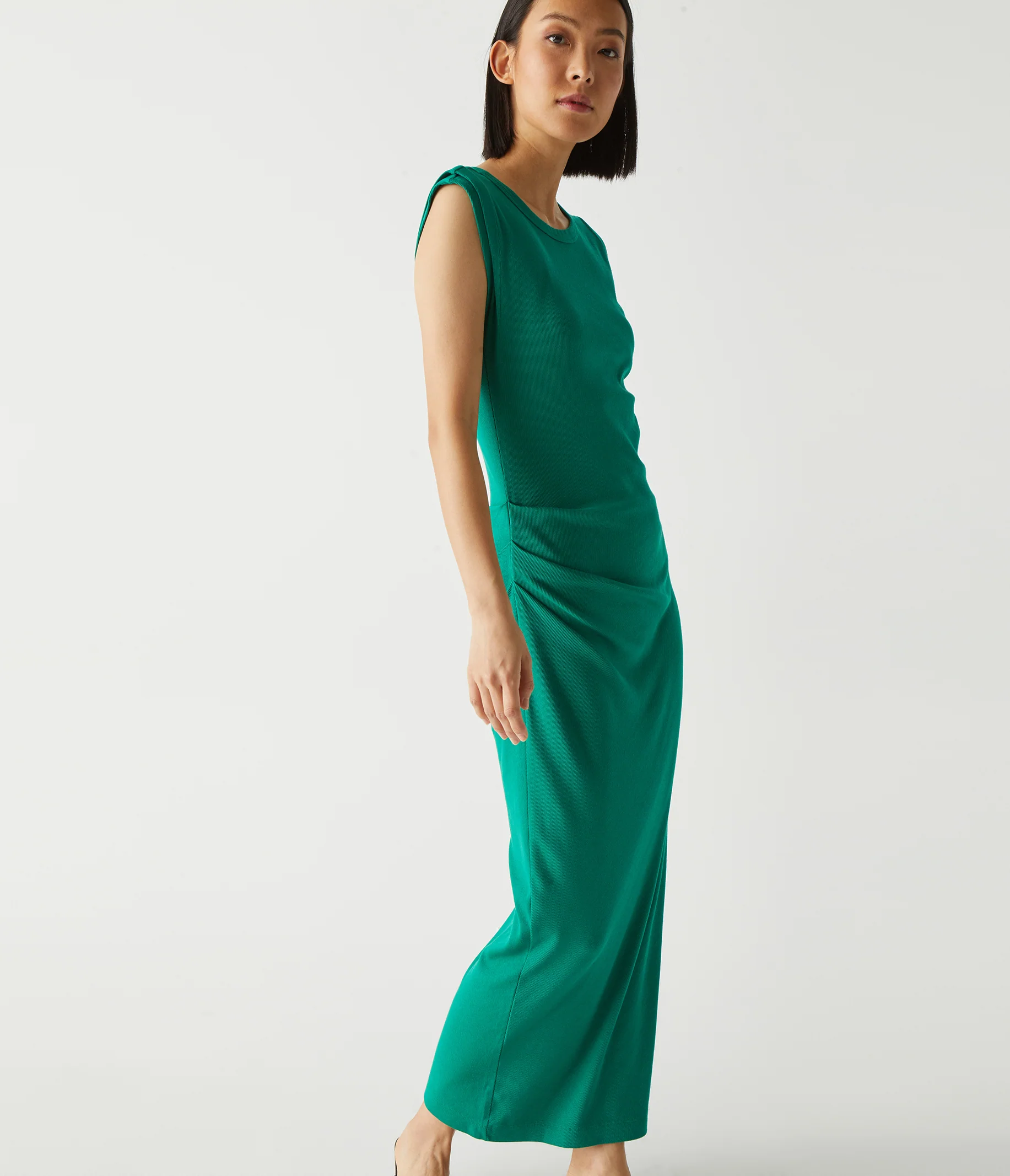 Calliope Power Shoulder Maxi Dress - Image 43