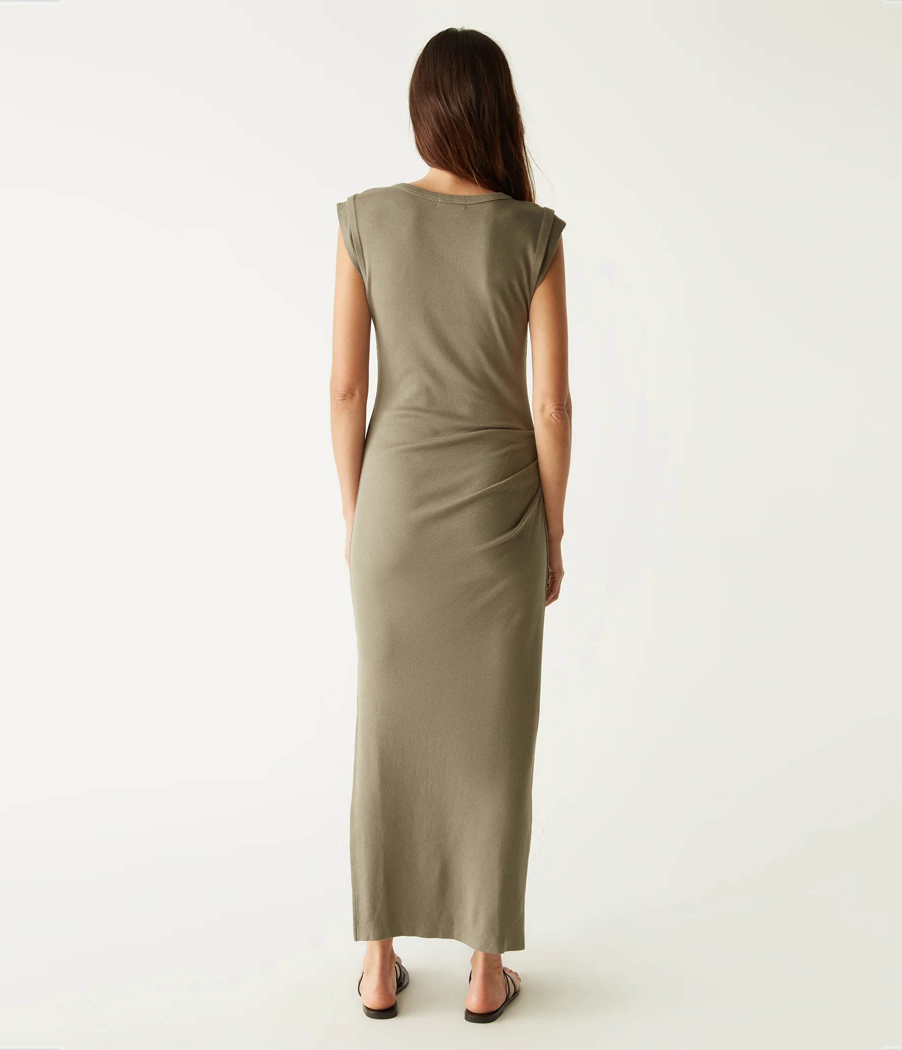 Calliope Power Shoulder Maxi Dress - Image 46
