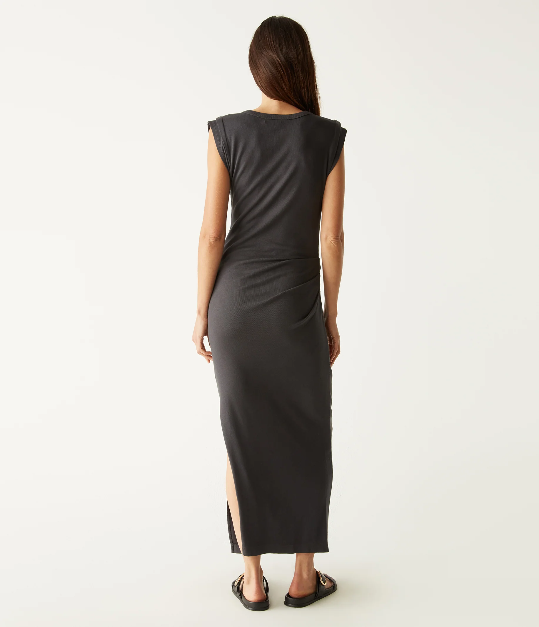 Calliope Power Shoulder Maxi Dress - Image 51