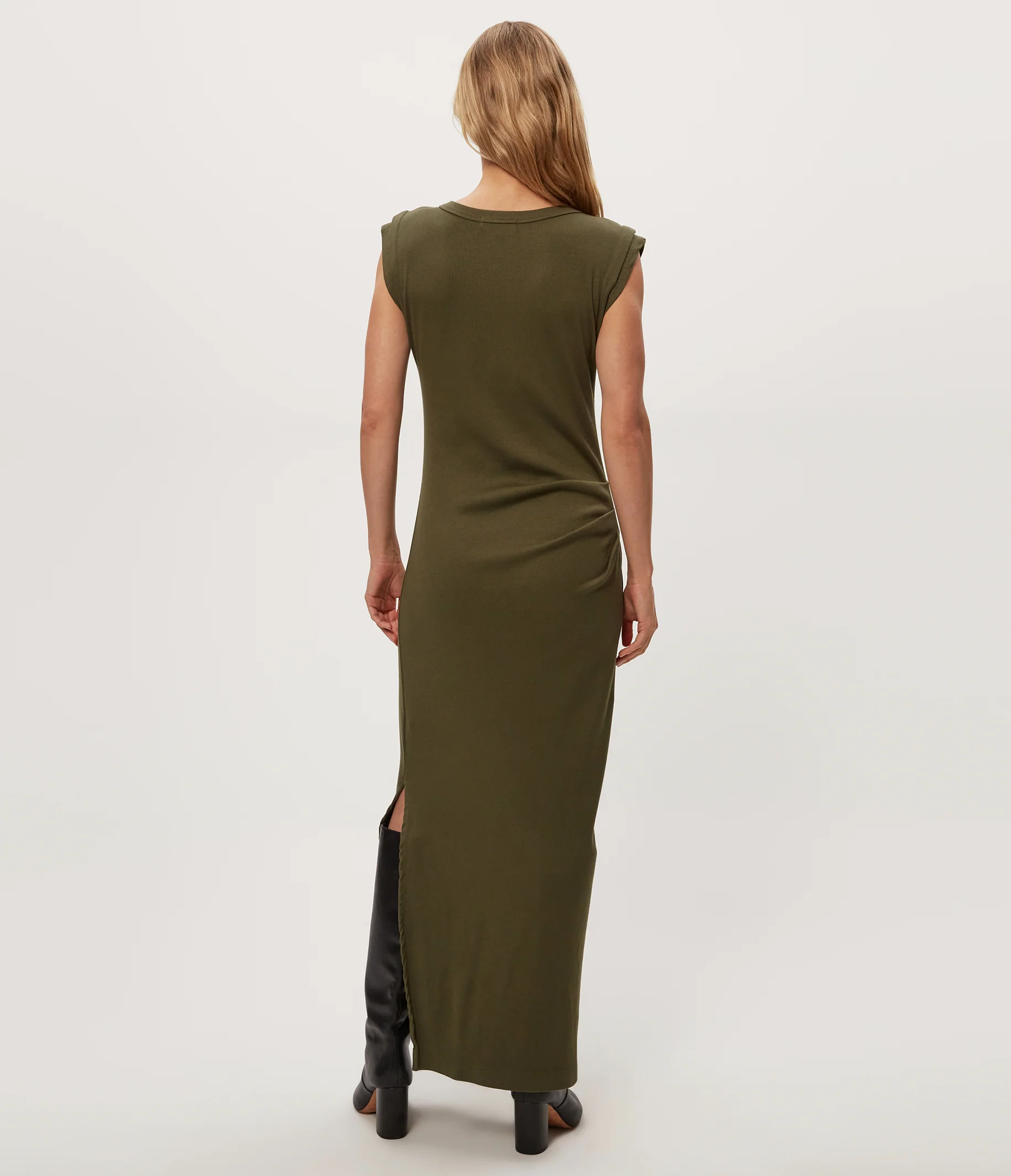 Calliope Power Shoulder Maxi Dress - Image 61