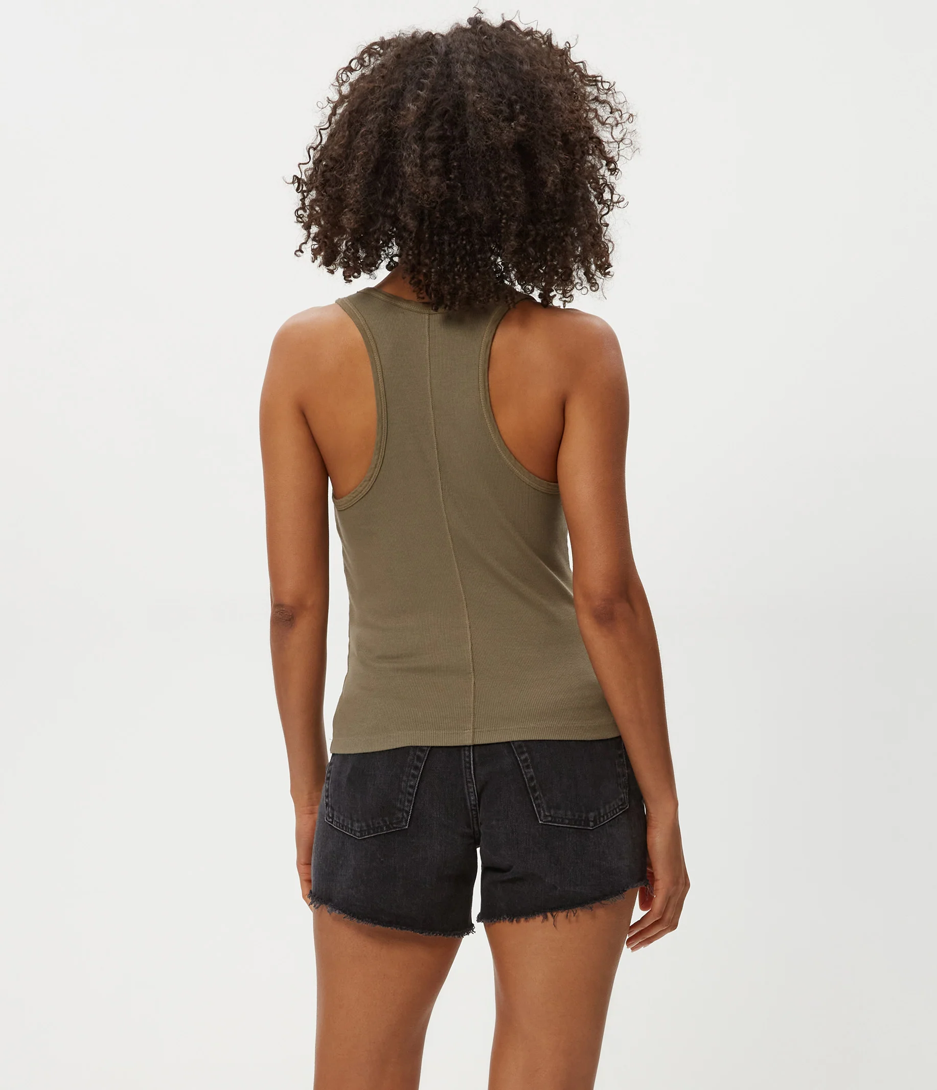 Cher Ribbed Scoop Neck Tank - Image 30