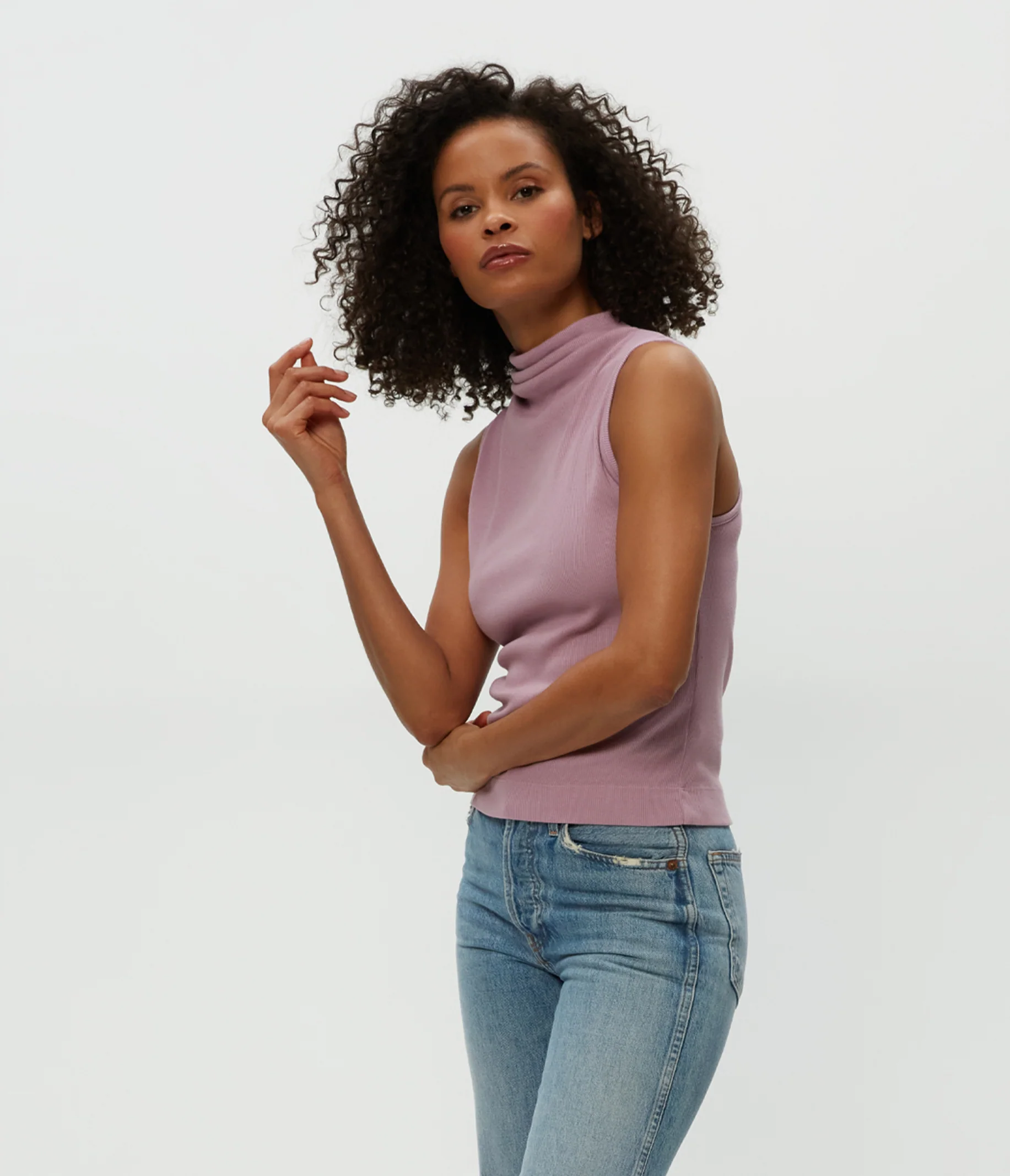 Chiara Drape Neck Tank - Image 12