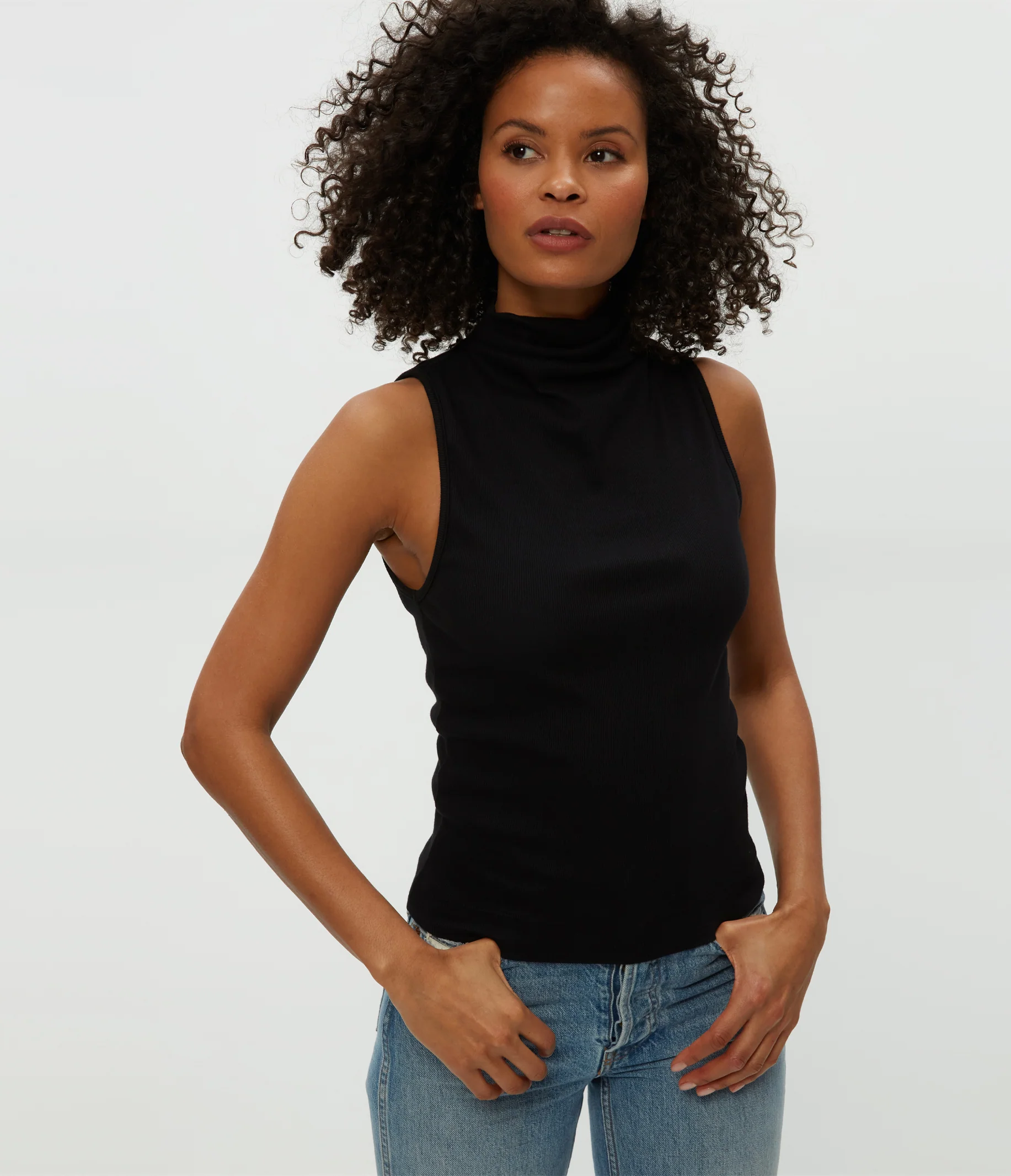 Chiara Drape Neck Tank - Image 13