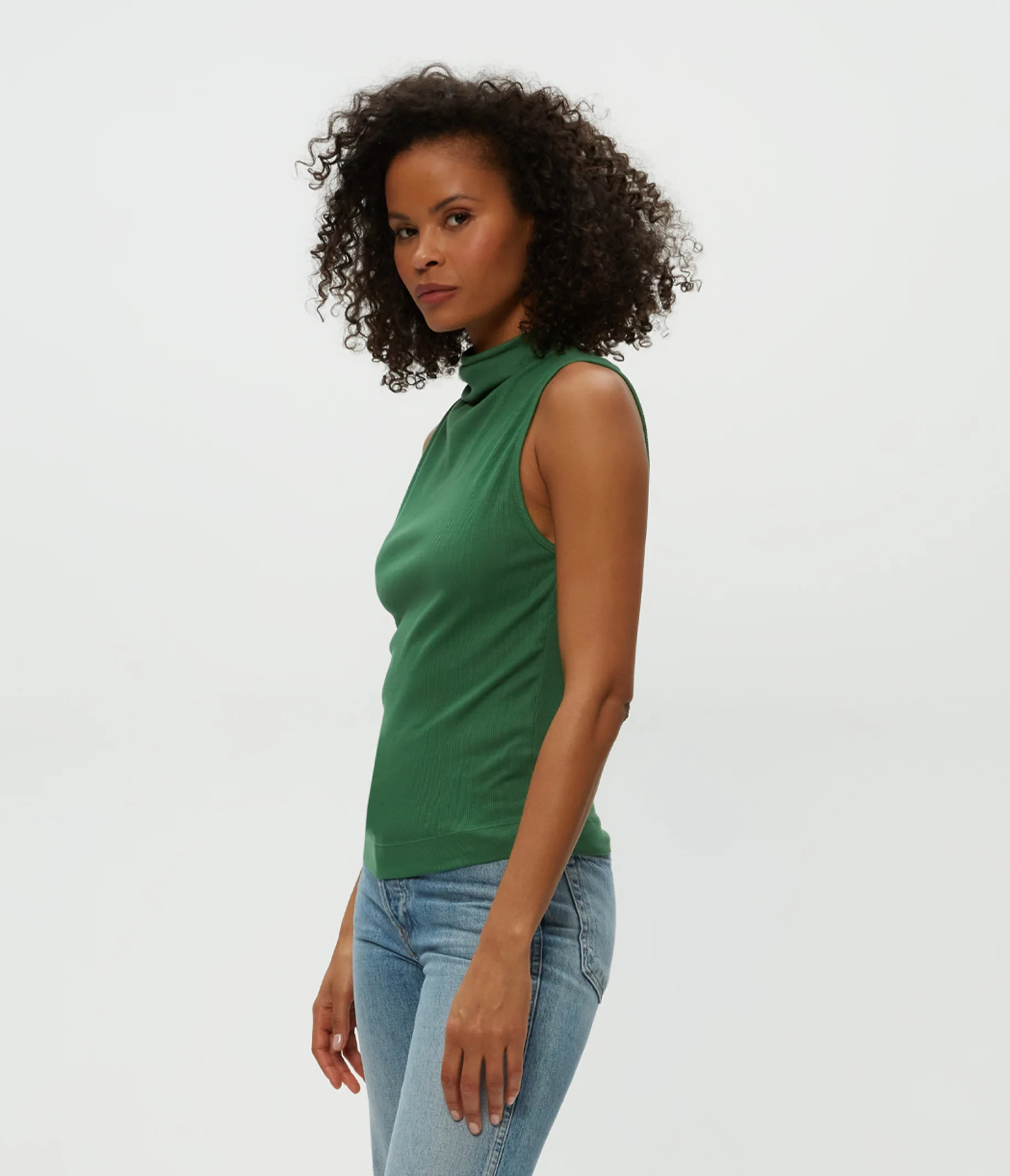 Chiara Drape Neck Tank - Image 23