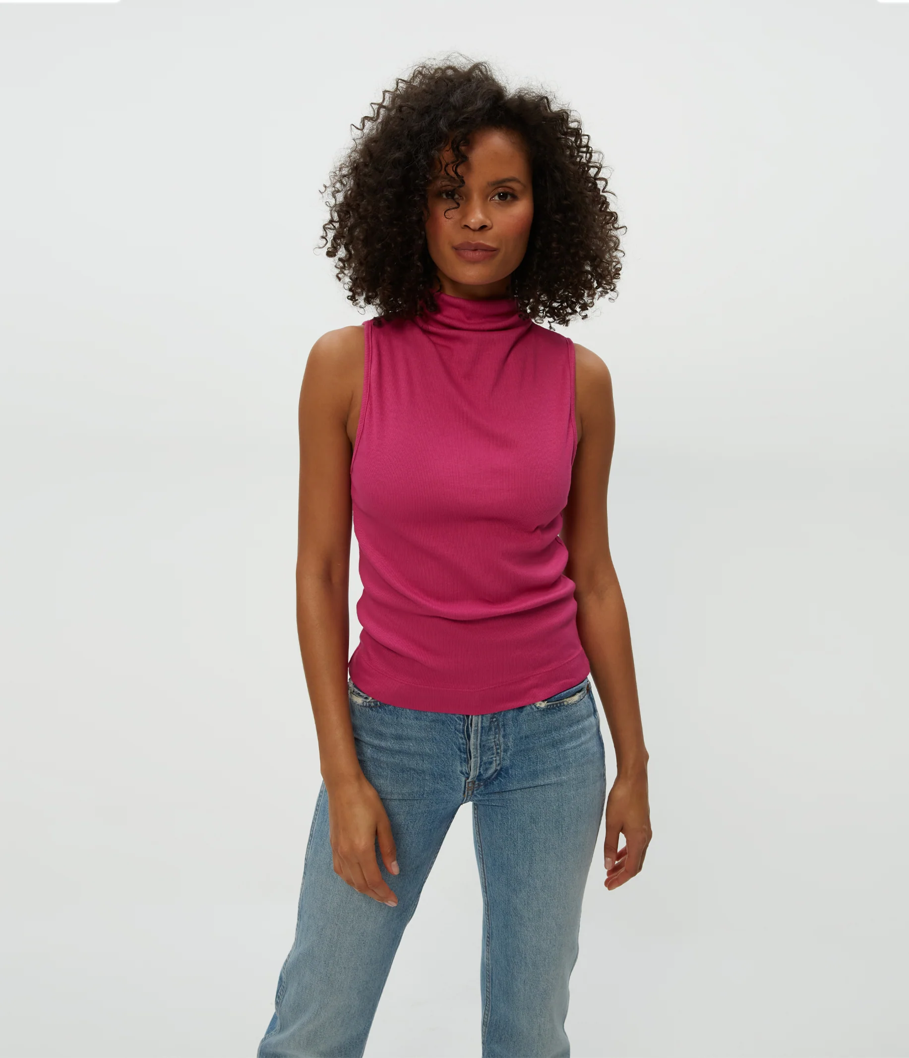 Chiara Drape Neck Tank - Image 25