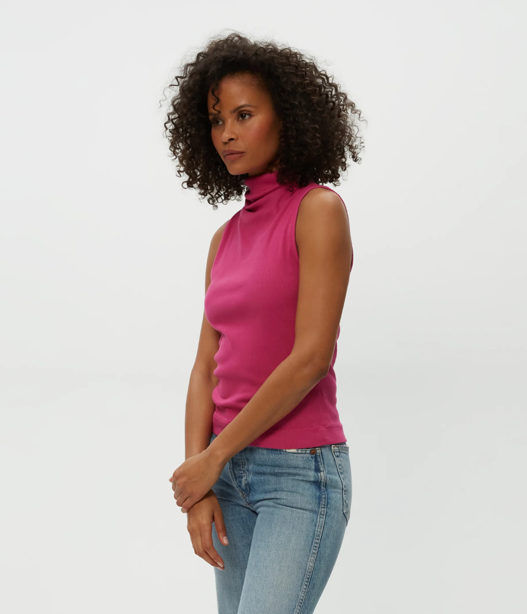 Chiara Drape Neck Tank - Image 27