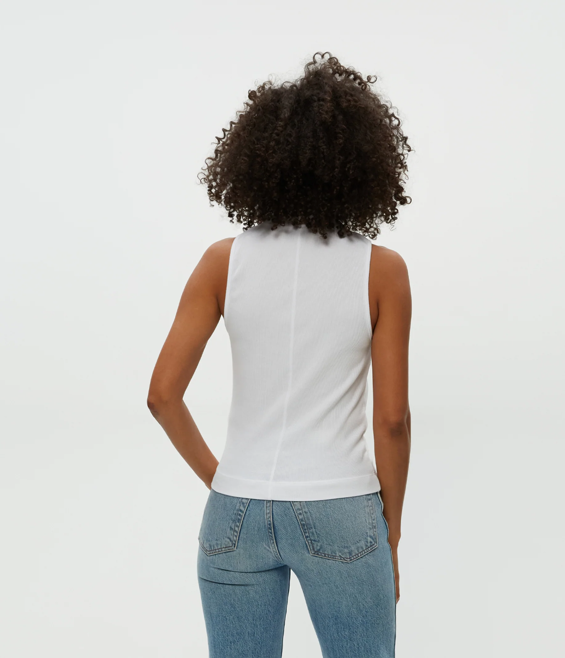 Chiara Drape Neck Tank - Image 8