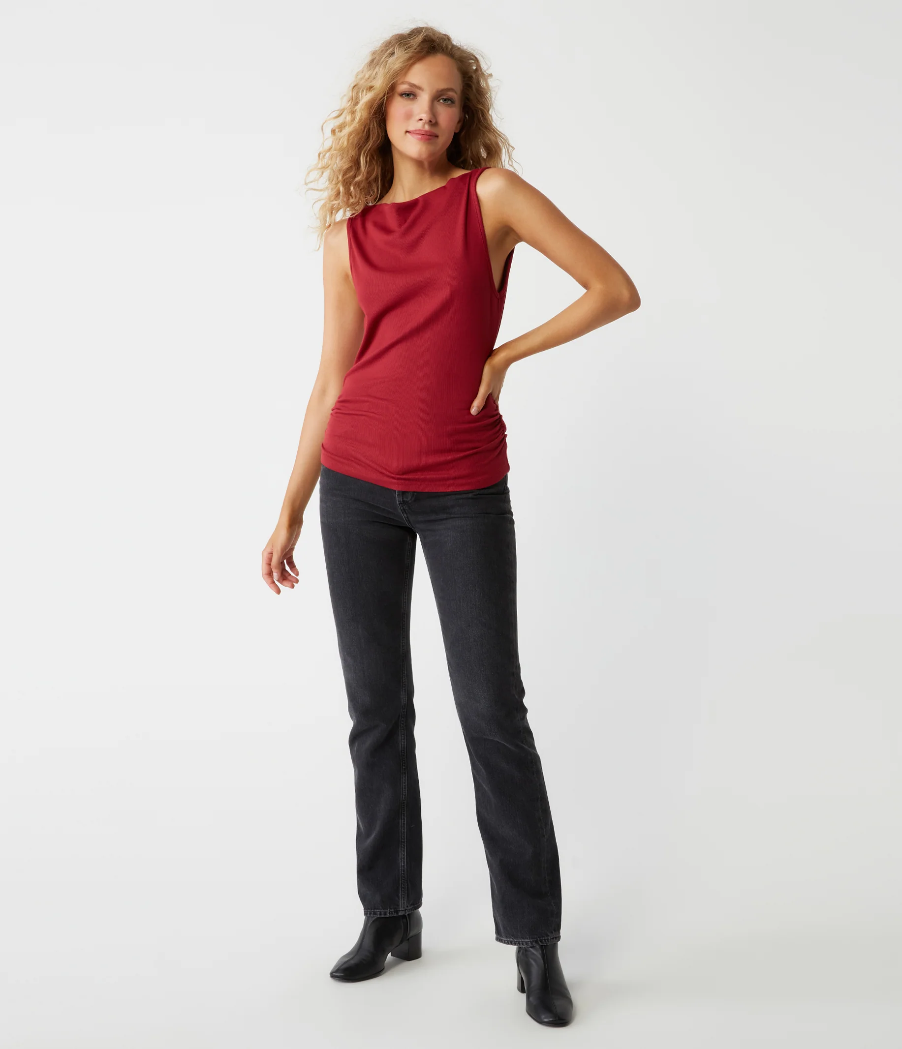Coco Ruched Tank - Image 42
