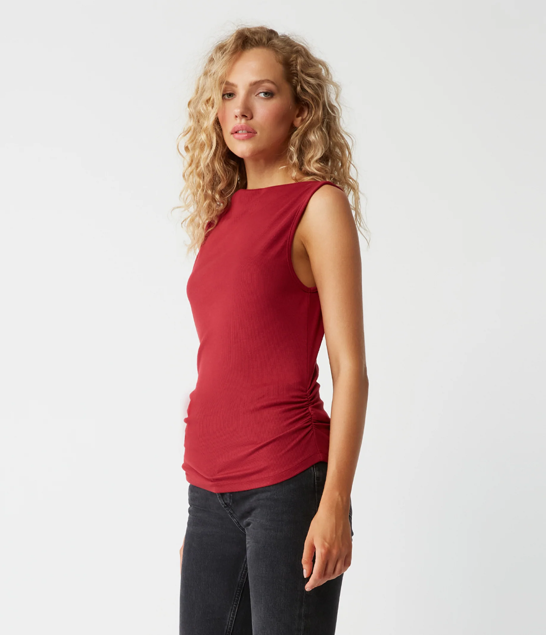 Coco Ruched Tank - Image 43