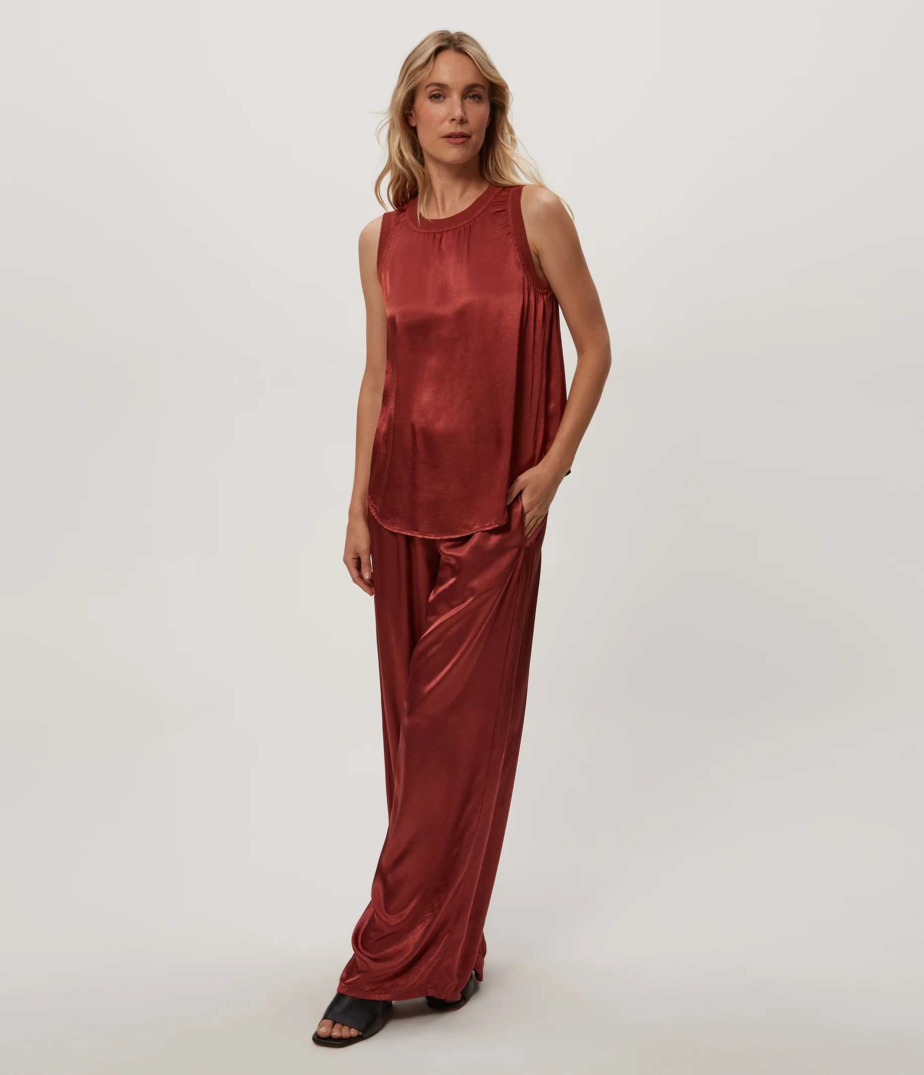 Cyrus Satin Pant - Image 9