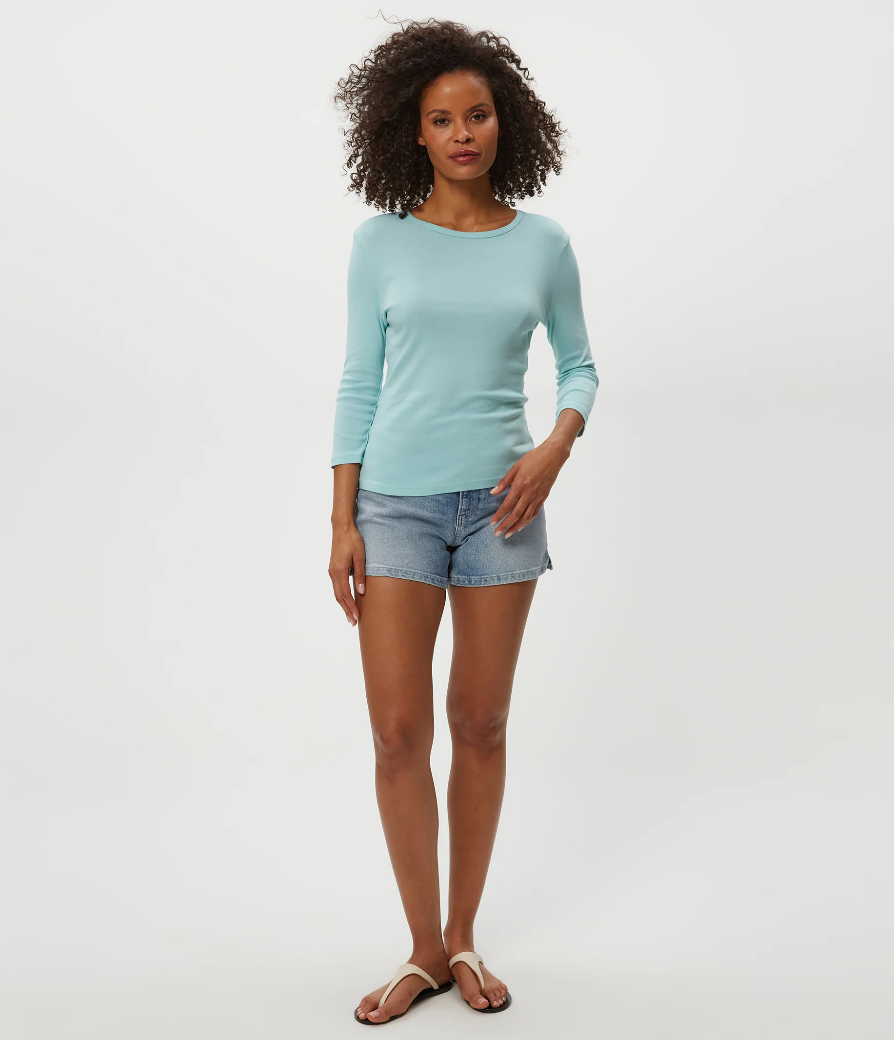 Dakota 3/4 Sleeve Tee - Image 13